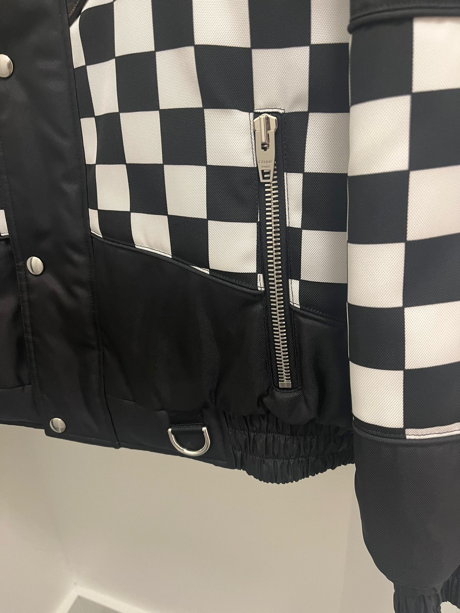 Celine Damier Blouson Jacket in Black Size US L / EU 52-54 / 3 - 4 Thumbnail