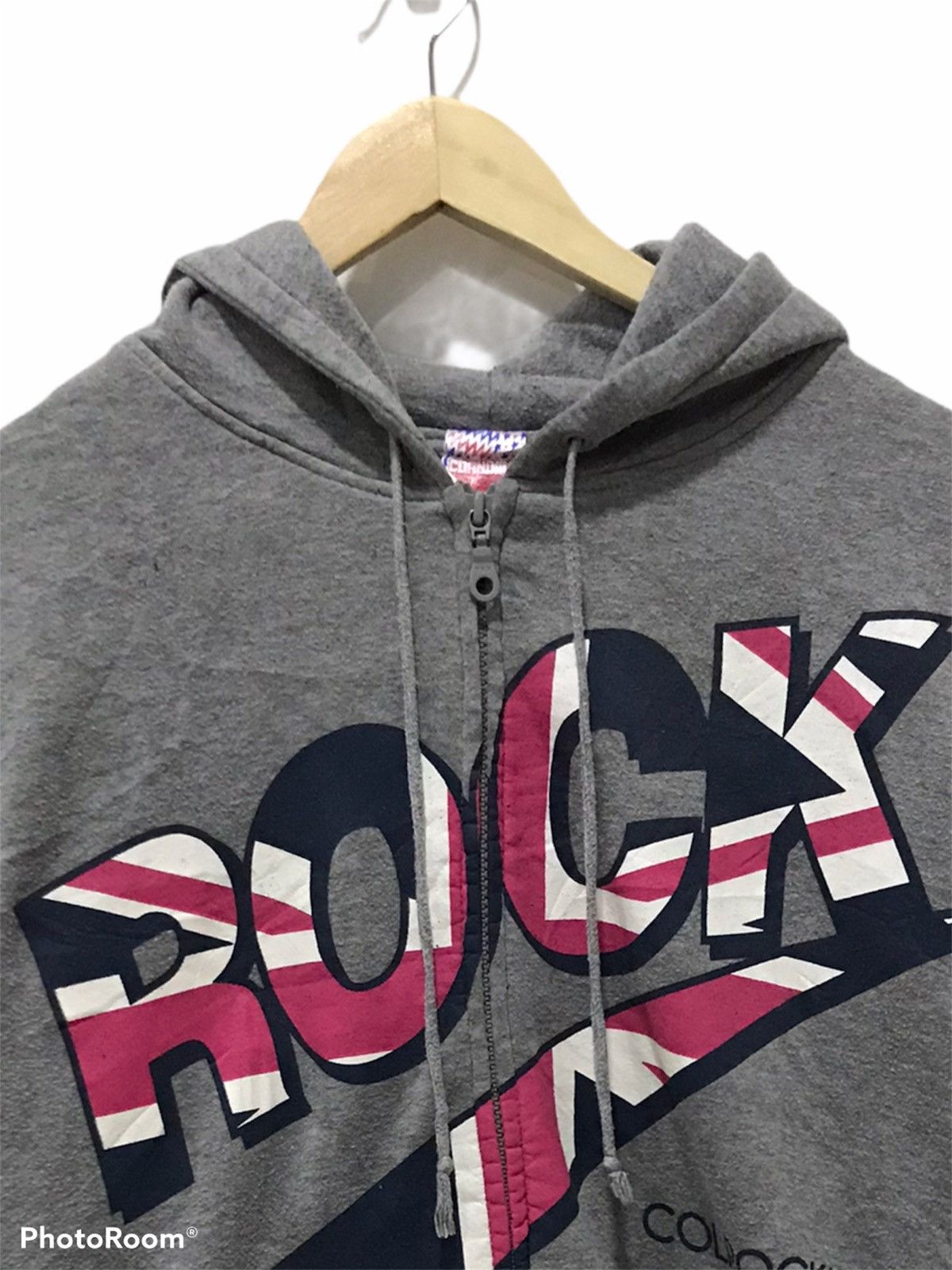 Japanese Brand Co & Lu rock britain flag hooded sweatshirt Size US M / EU 48-50 / 2 - 3 Thumbnail