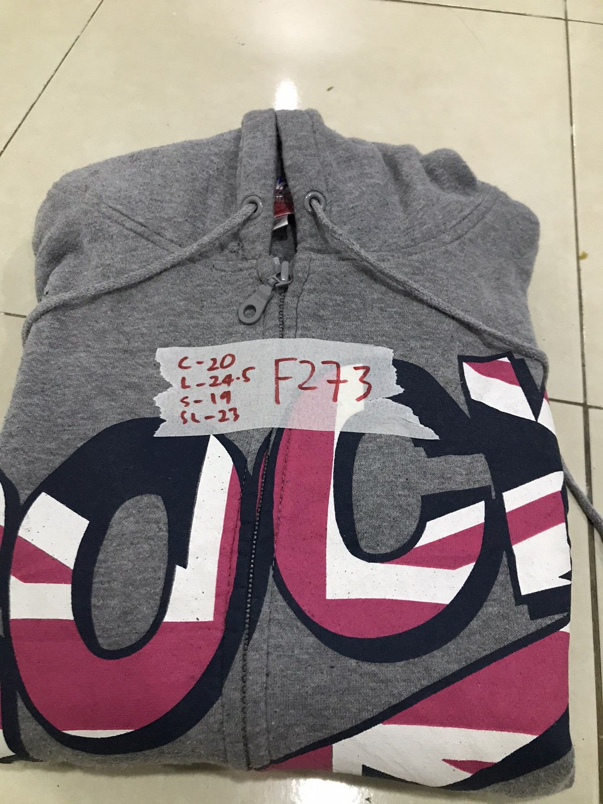 Japanese Brand Co & Lu rock britain flag hooded sweatshirt Size US M / EU 48-50 / 2 - 16 Thumbnail
