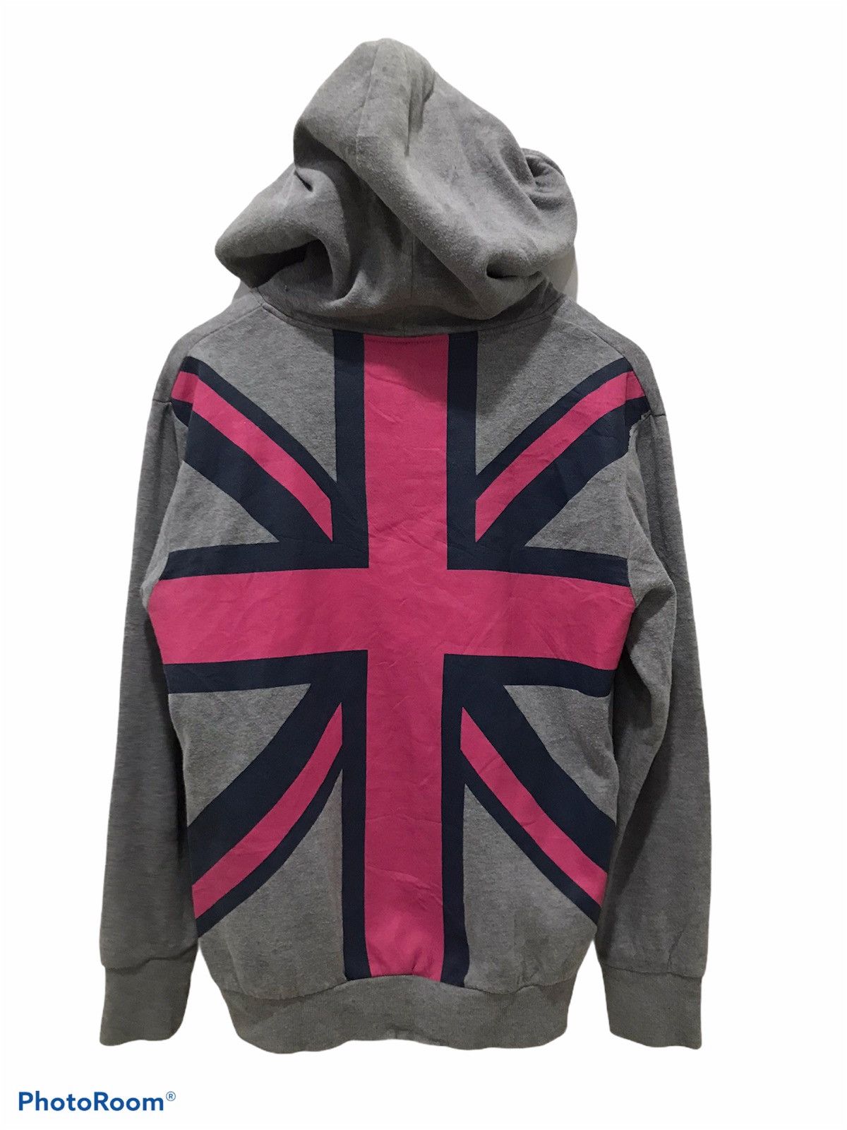 Japanese Brand Co & Lu rock britain flag hooded sweatshirt Size US M / EU 48-50 / 2 - 2 Thumbnail