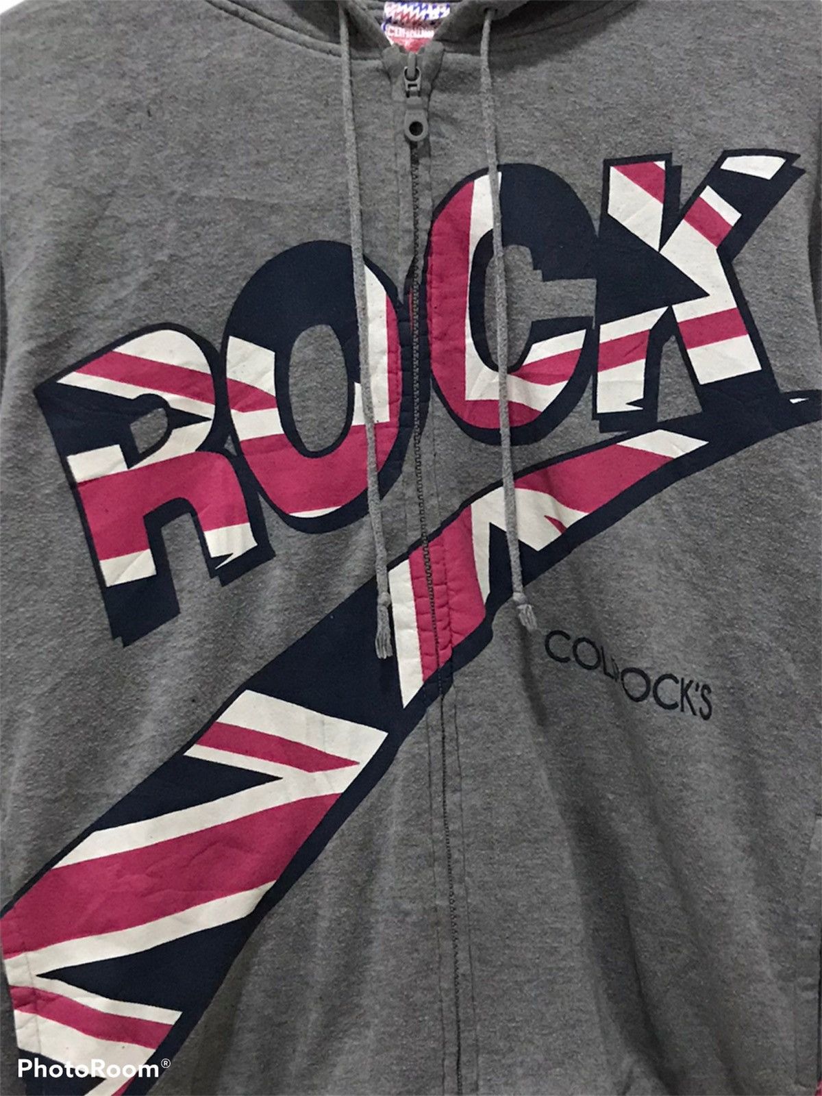 Japanese Brand Co & Lu rock britain flag hooded sweatshirt Size US M / EU 48-50 / 2 - 4 Thumbnail