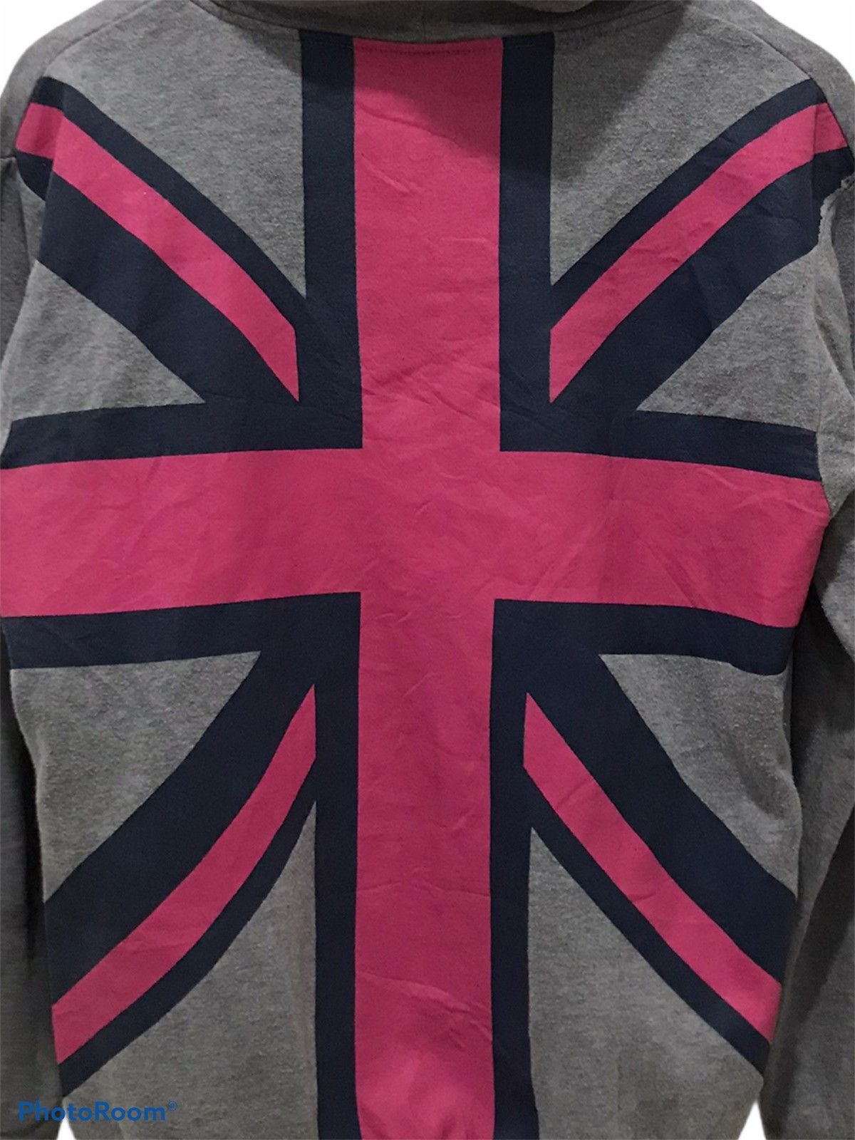 Japanese Brand Co & Lu rock britain flag hooded sweatshirt Size US M / EU 48-50 / 2 - 8 Thumbnail
