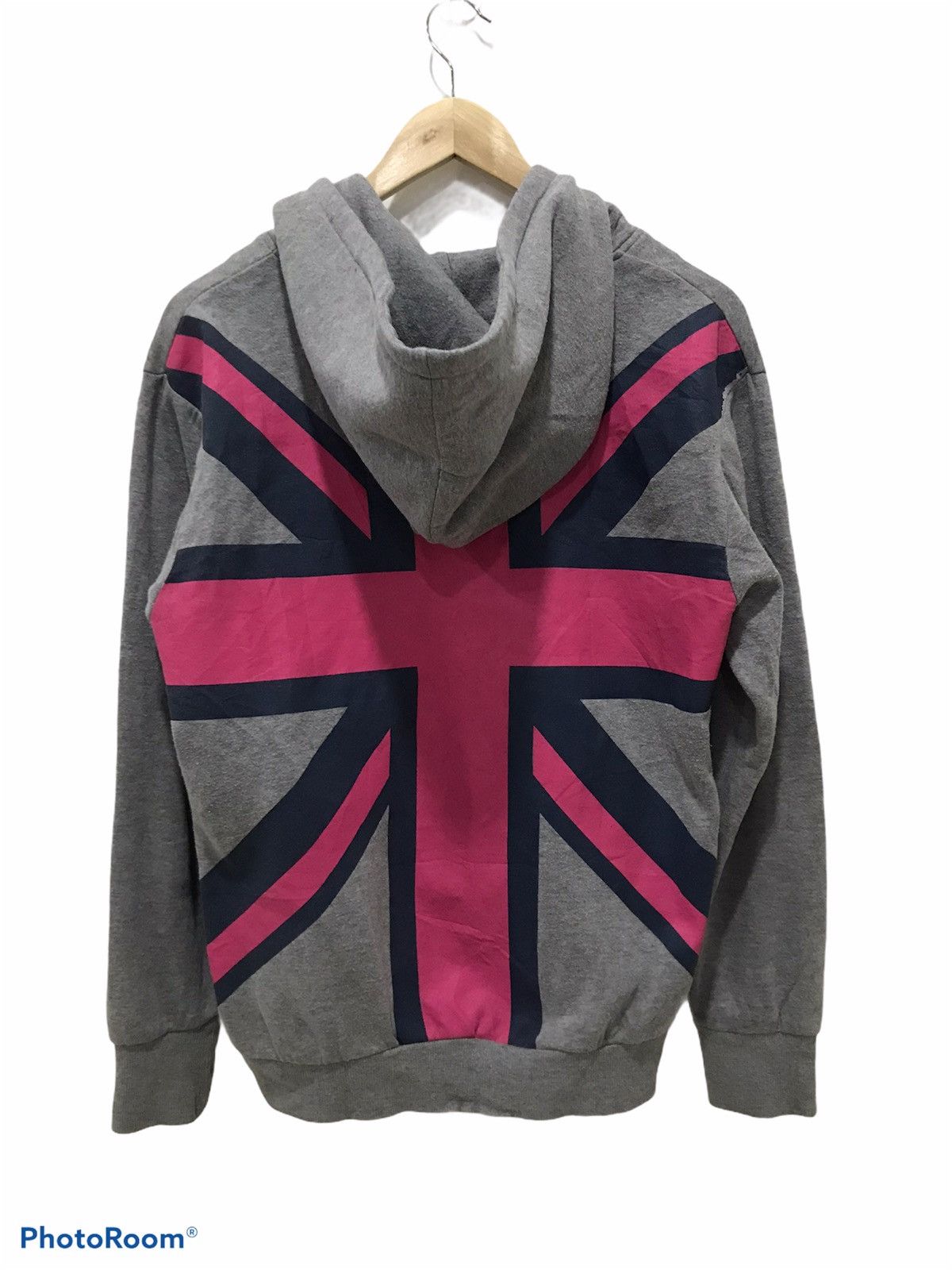 Japanese Brand Co & Lu rock britain flag hooded sweatshirt Size US M / EU 48-50 / 2 - 6 Thumbnail