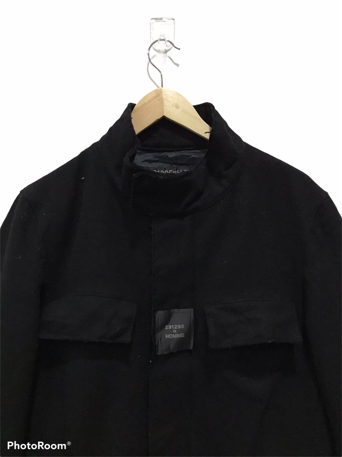 Other PAZZO 291295= Homme wool overcoat jacket Size US M / EU 48-50 / 2 - 2 Thumbnail