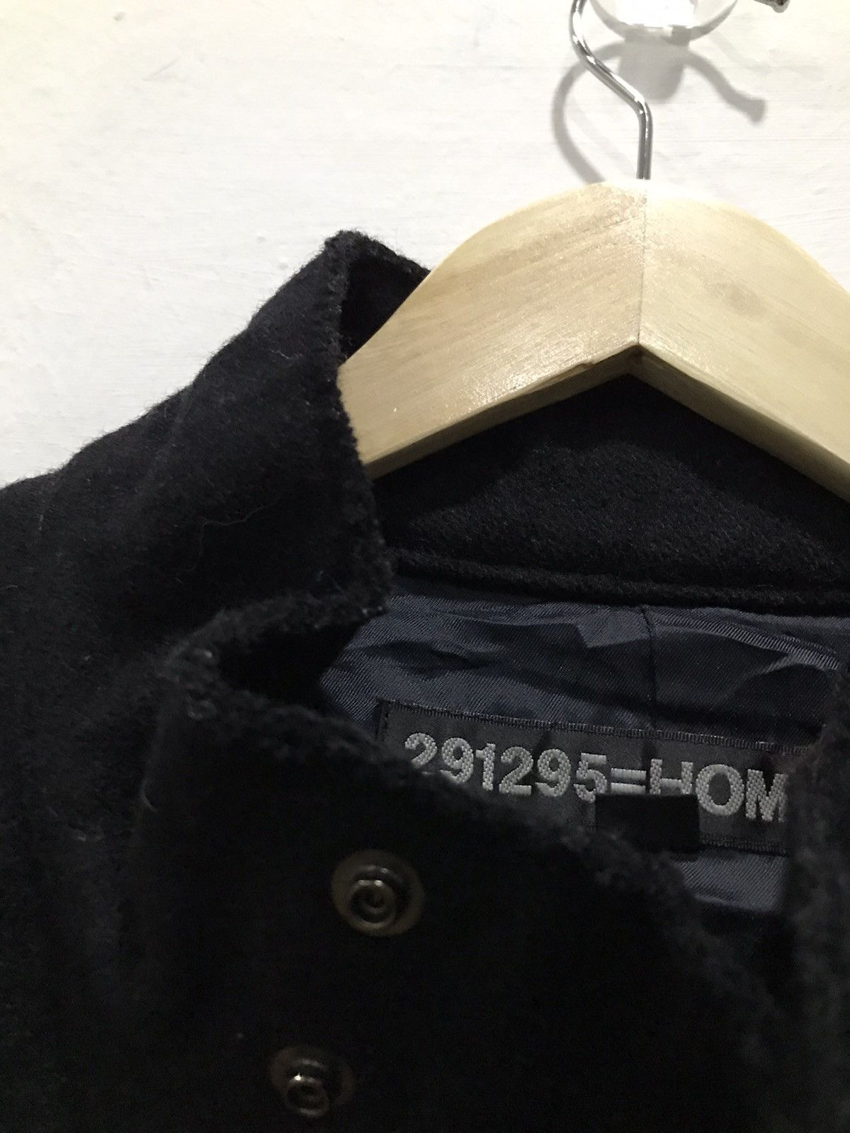 Other PAZZO 291295= Homme wool overcoat jacket Size US M / EU 48-50 / 2 - 9 Thumbnail