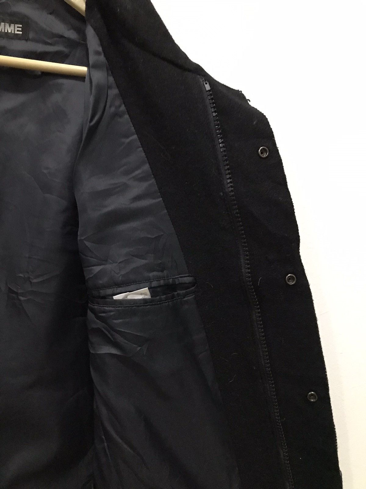 Other PAZZO 291295= Homme wool overcoat jacket Size US M / EU 48-50 / 2 - 14 Thumbnail