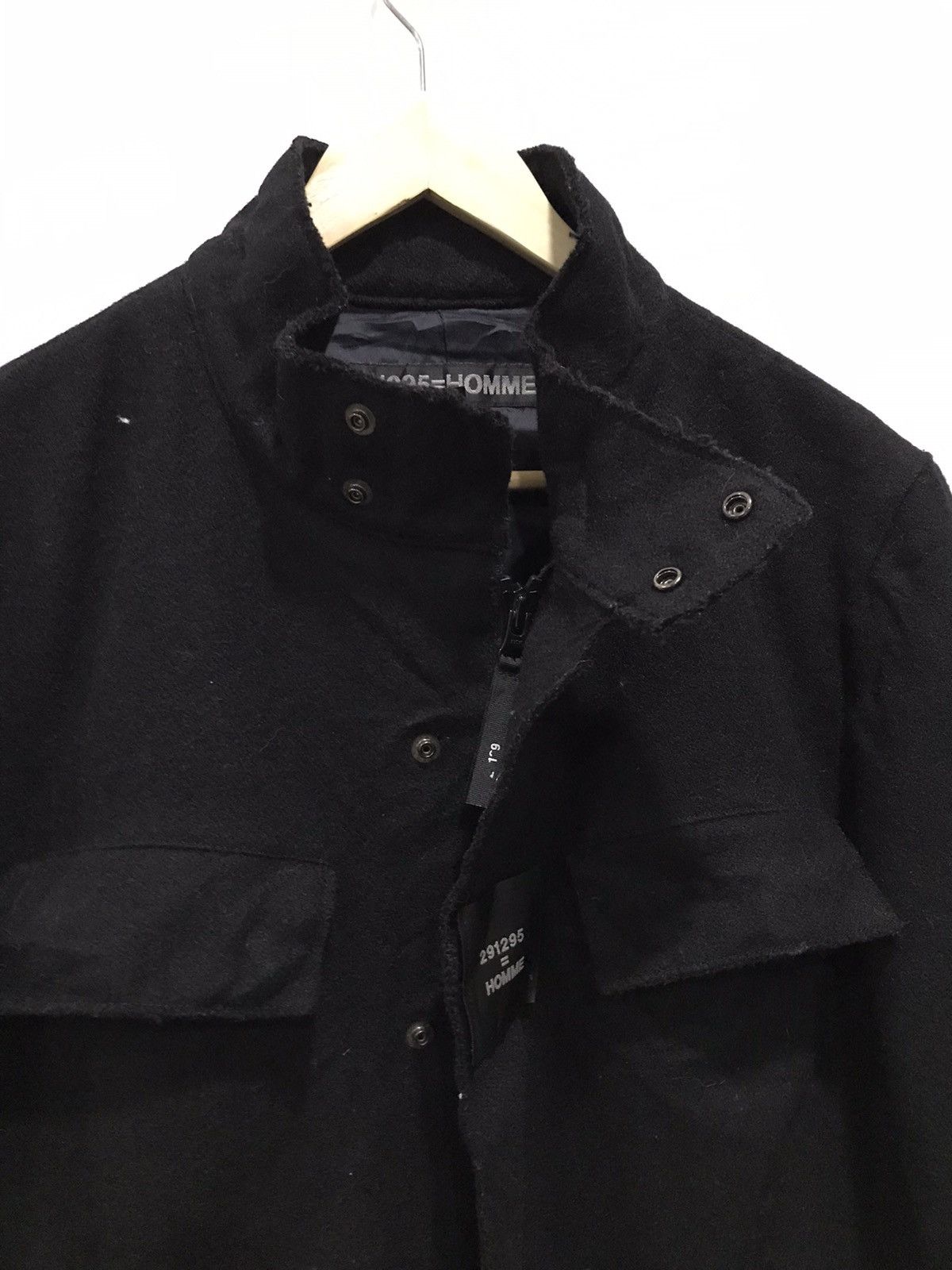 Other PAZZO 291295= Homme wool overcoat jacket Size US M / EU 48-50 / 2 - 11 Thumbnail