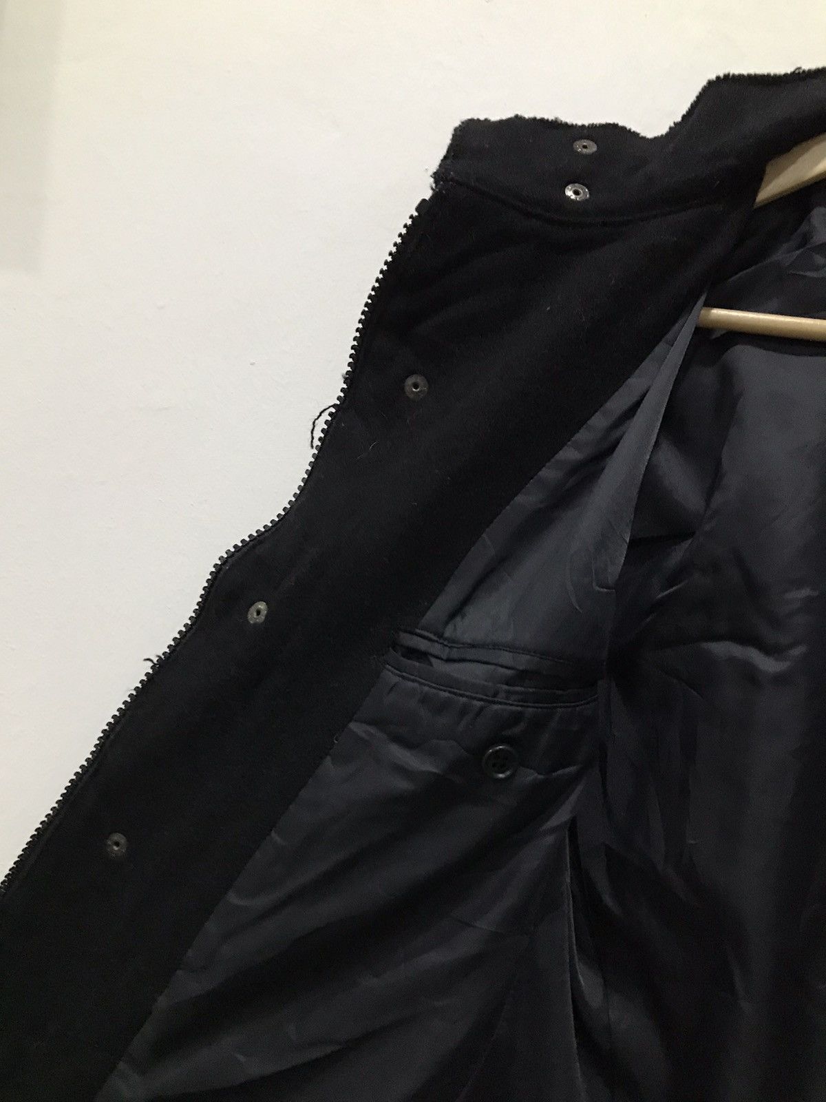 Other PAZZO 291295= Homme wool overcoat jacket Size US M / EU 48-50 / 2 - 15 Thumbnail