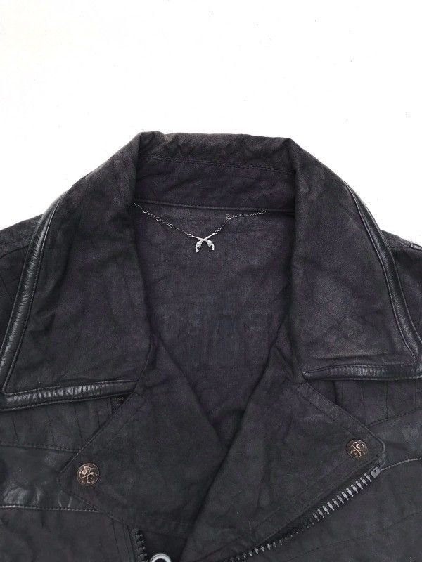 Japanese Brand × Roar Roar Double Collar Punk Style Streetwear Sleeveless Jacket Size US S / EU 44-46 / 1 - 2 Thumbnail