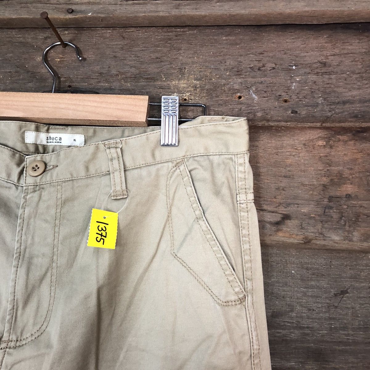 Japanese Brand DLL Shuca Brown utility Cargo Multipocket Pants #1375 Size US 32 / EU 48 - 8 Thumbnail