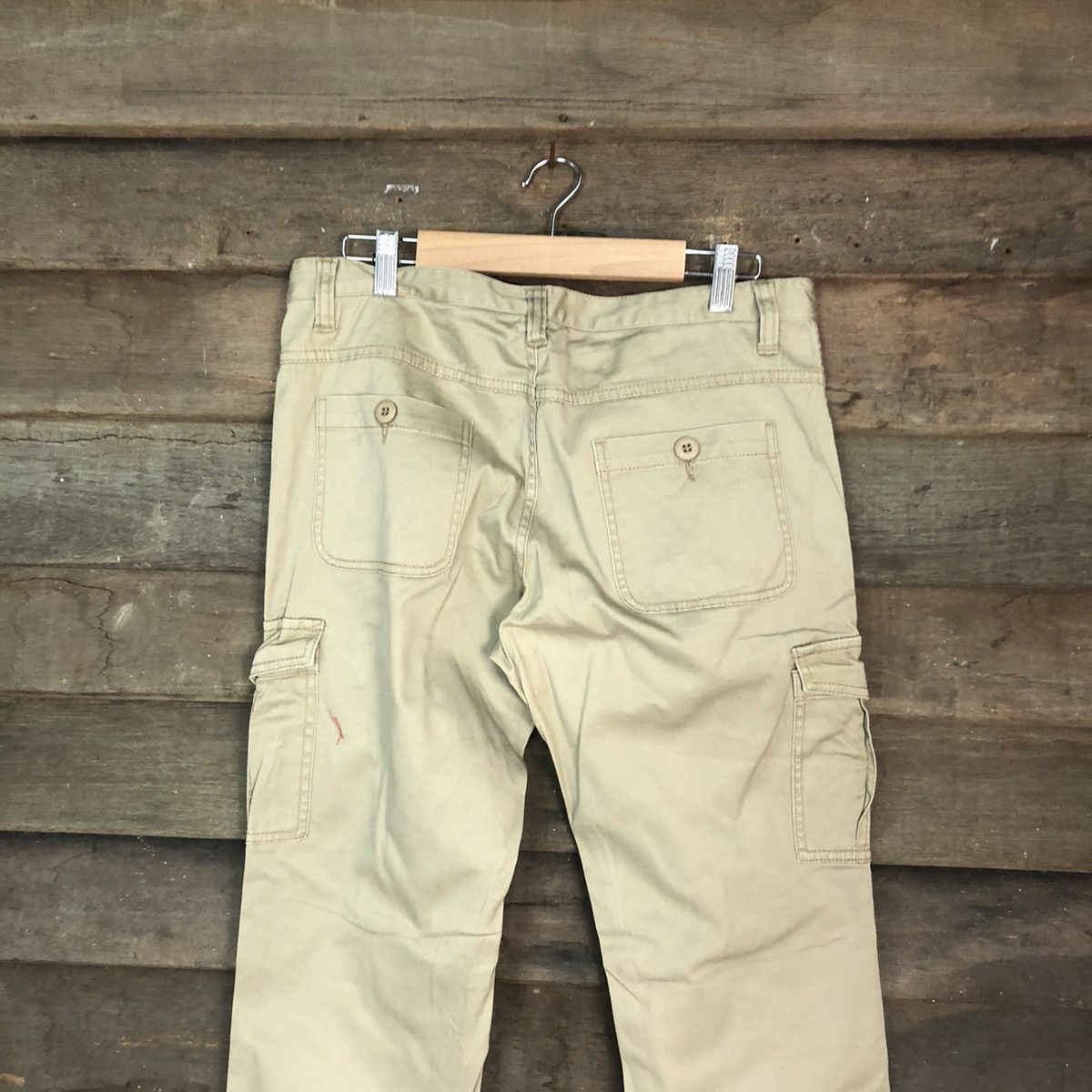 Japanese Brand DLL Shuca Brown utility Cargo Multipocket Pants #1375 Size US 32 / EU 48 - 11 Thumbnail