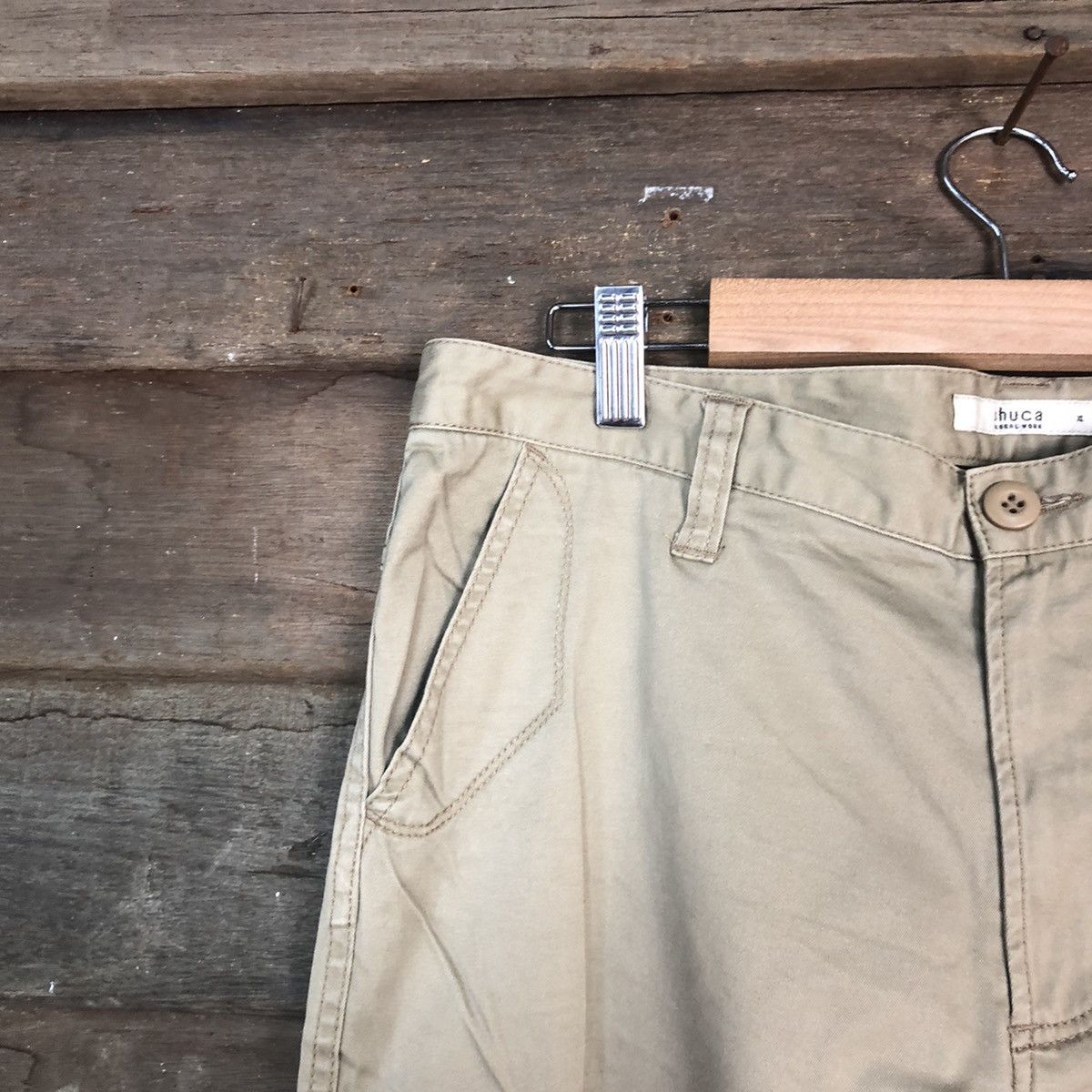 Japanese Brand DLL Shuca Brown utility Cargo Multipocket Pants #1375 Size US 32 / EU 48 - 7 Thumbnail