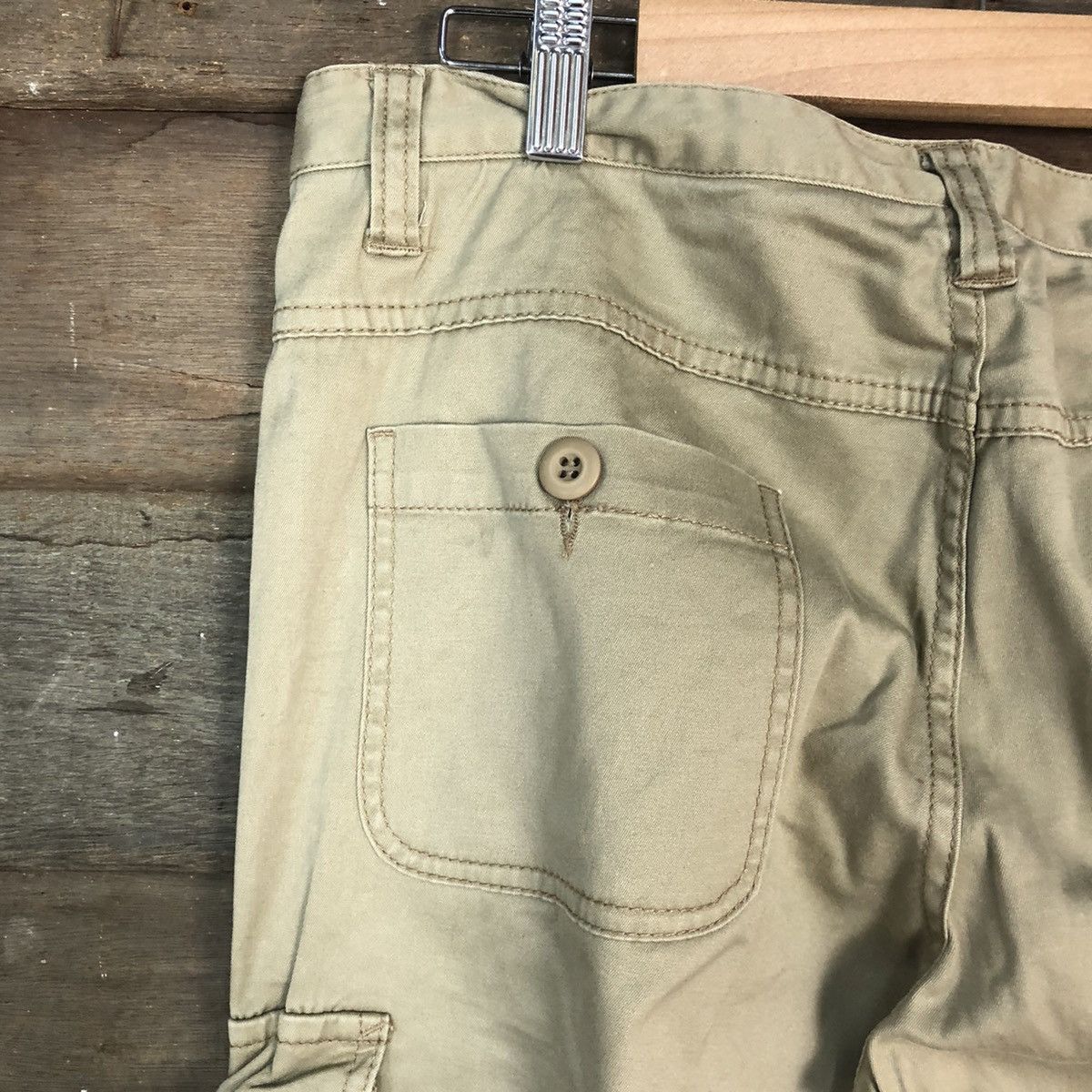 Japanese Brand DLL Shuca Brown utility Cargo Multipocket Pants #1375 Size US 32 / EU 48 - 13 Thumbnail