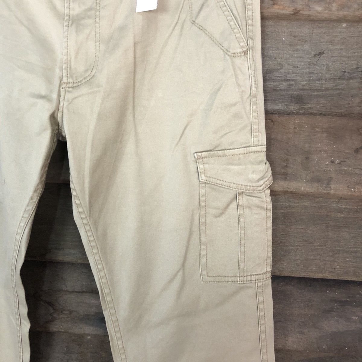 Japanese Brand DLL Shuca Brown utility Cargo Multipocket Pants #1375 Size US 32 / EU 48 - 5 Thumbnail