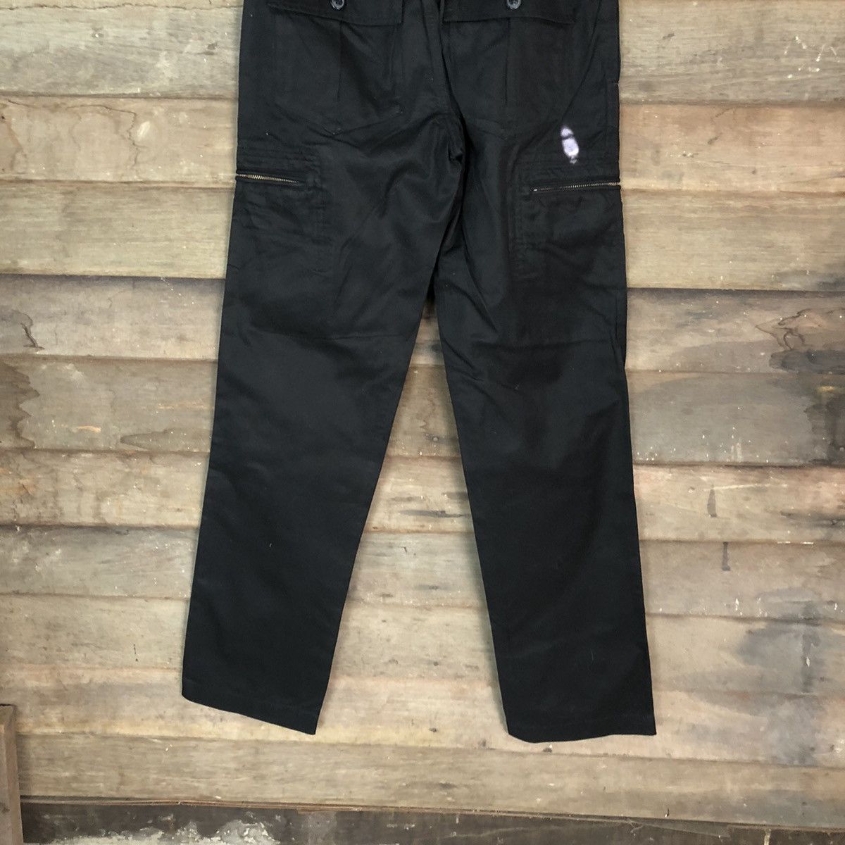 Japanese Brand DLL Play More Black Cargo Multipocket Pants #1511 Size US 30 / EU 46 - 10 Thumbnail
