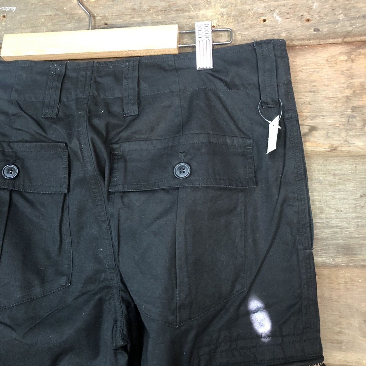 Japanese Brand DLL Play More Black Cargo Multipocket Pants #1511 Size US 30 / EU 46 - 12 Thumbnail