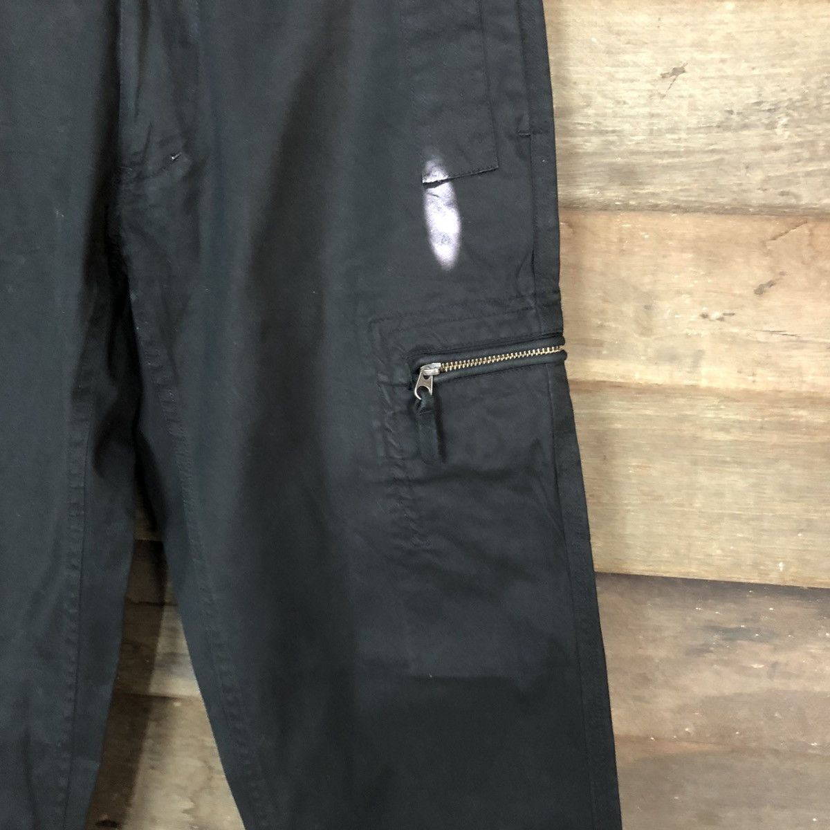 Japanese Brand DLL Play More Black Cargo Multipocket Pants #1511 Size US 30 / EU 46 - 5 Thumbnail