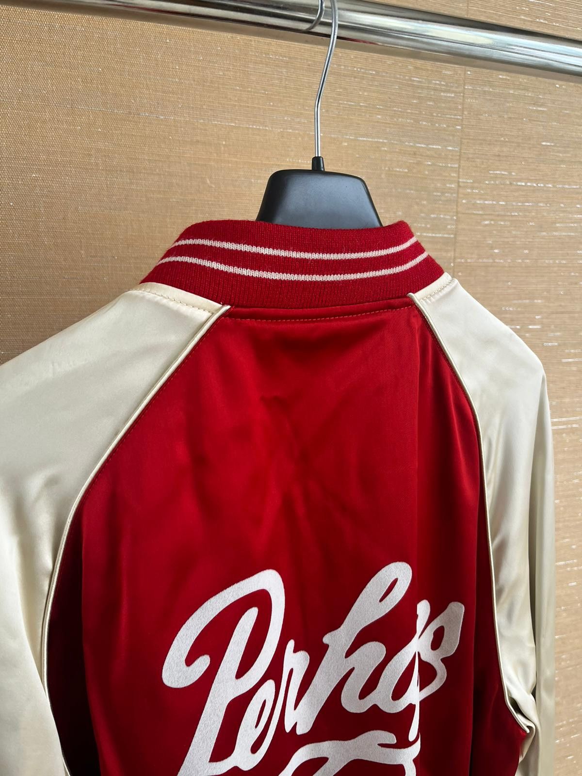 Celine Perhaps Souvenir Jacket in Red & Ivory Size US M / EU 48-50 / 2 - 4 Thumbnail
