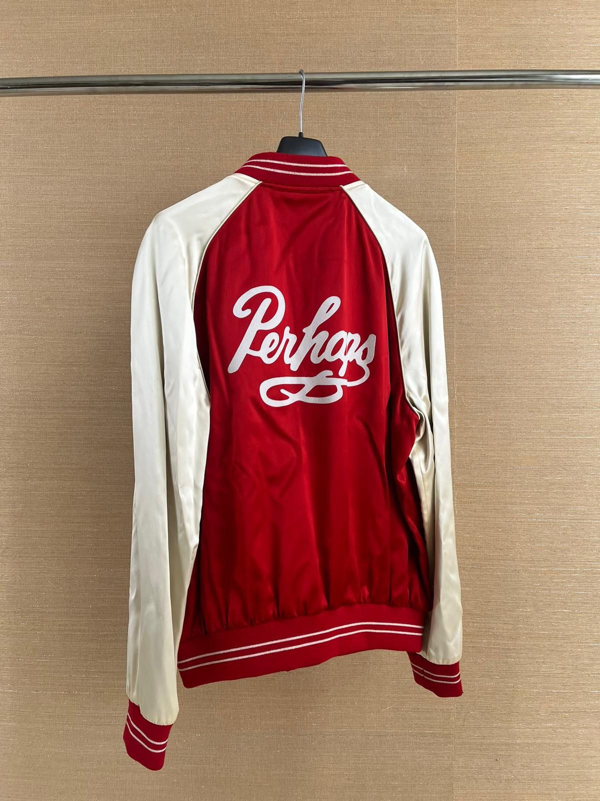 Celine Perhaps Souvenir Jacket in Red & Ivory Size US M / EU 48-50 / 2 - 1 Thumbnail