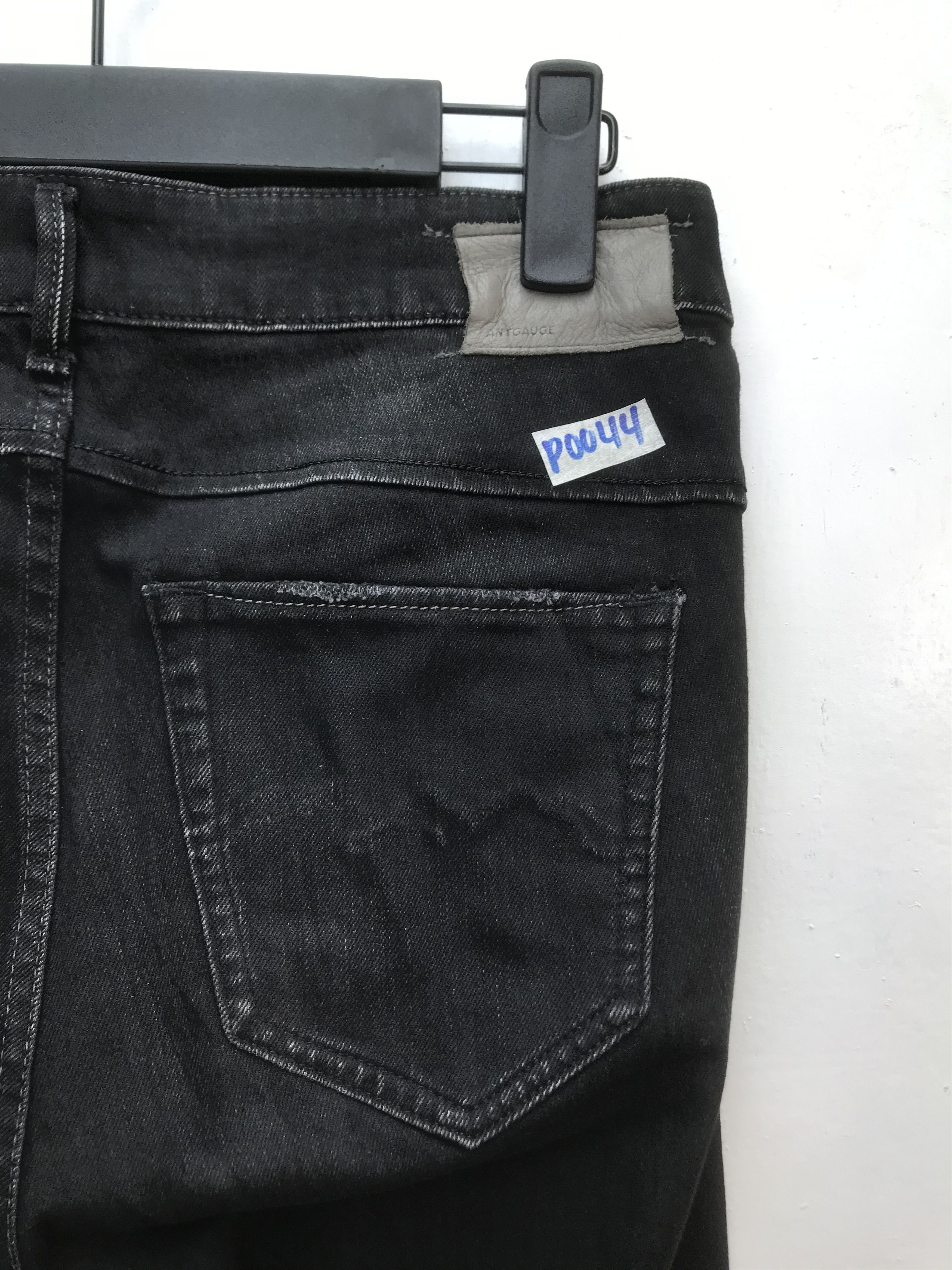 Japanese Brand ANTGAUGE DISTRESS DAMAGE STYLE SKINNY DENIM Size US 40 / EU 56 - 9 Thumbnail