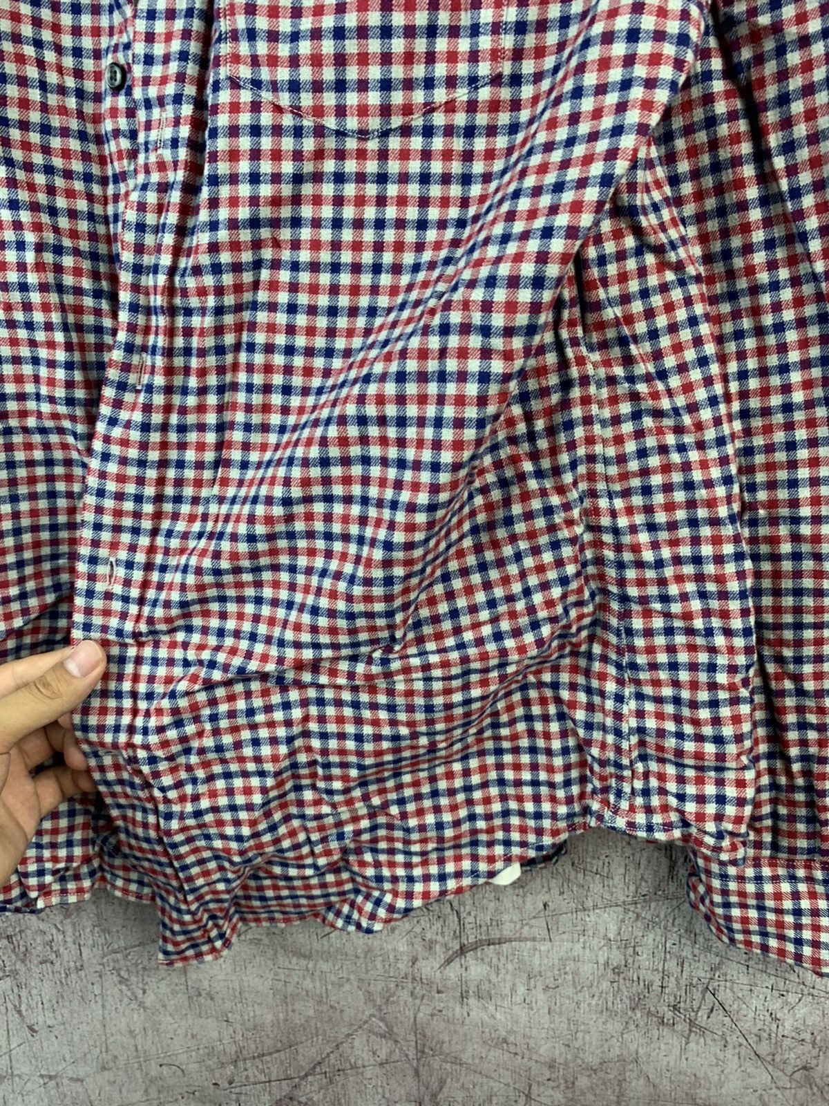Flannel × Vintage Vintage Flannel Plaid Shirt Travis Style Size US L / EU 52-54 / 3 - 5 Thumbnail