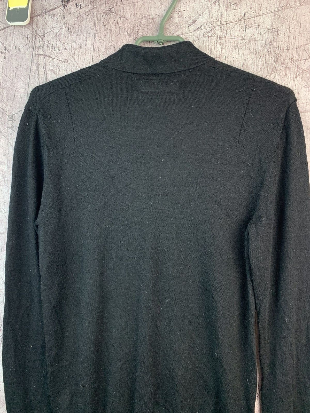 Allsaints Allsaints Merino Wool Long Sleeve Polo Shirt Size US S / EU 44-46 / 1 - 6 Thumbnail
