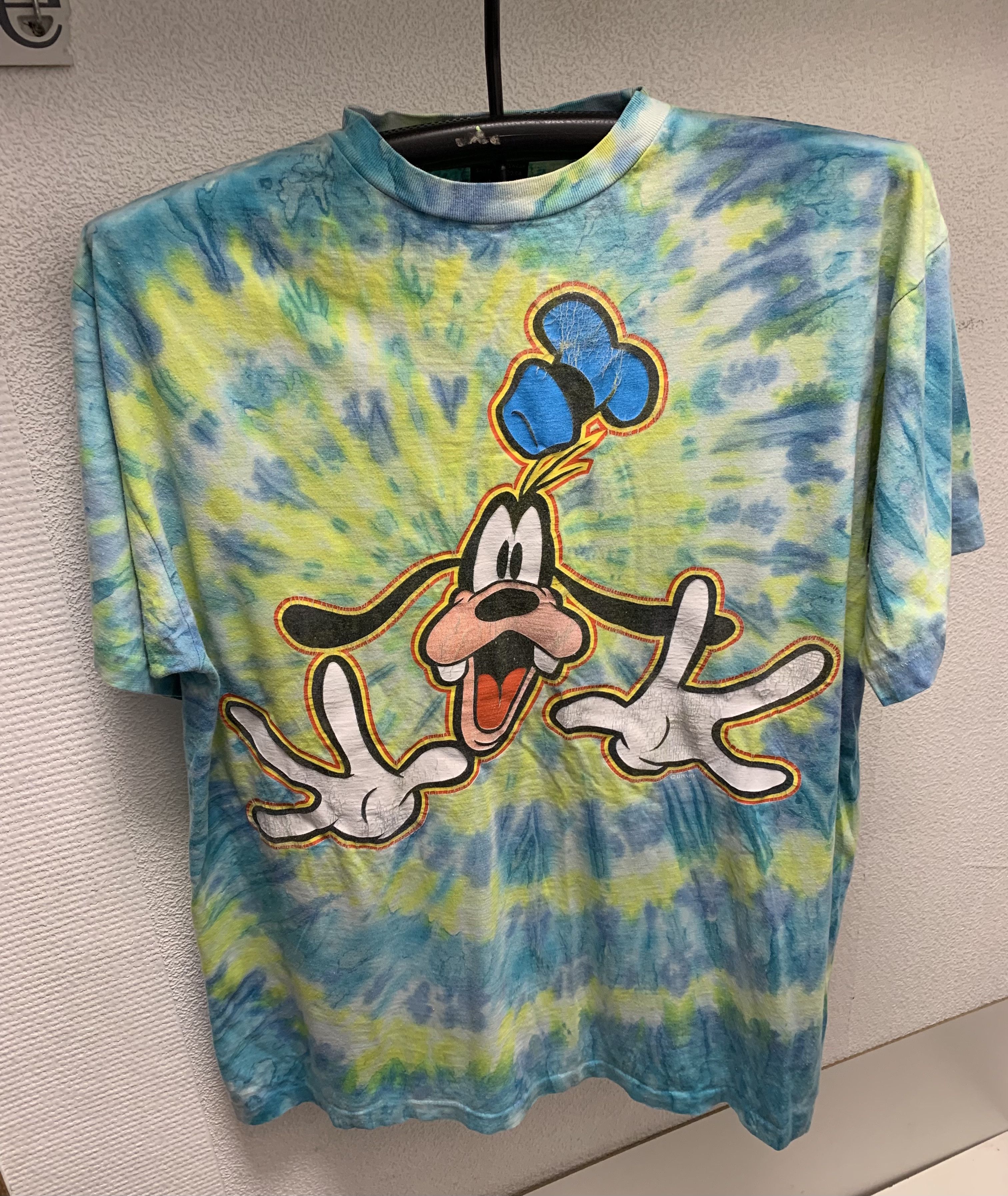 Mickey Mouse Goofy vintage 1990th t-shirt Xl big logo
