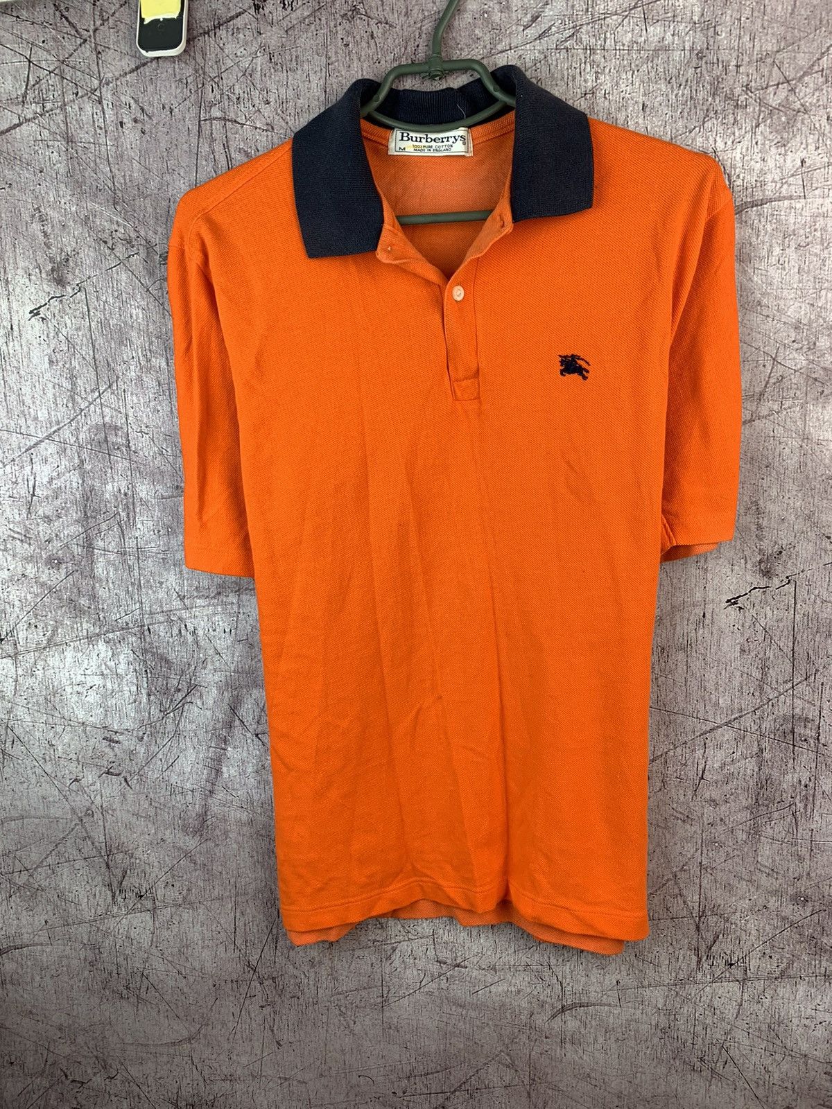 Burberry Vintage Burberry Polo Size US M / EU 48-50 / 2 - 2 Thumbnail