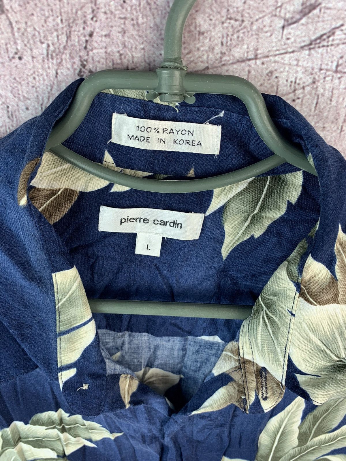 Pierre Cardin Vintage Pierre Cardin Mens Hawaiian Shirt Size US L / EU 52-54 / 3 - 5 Thumbnail