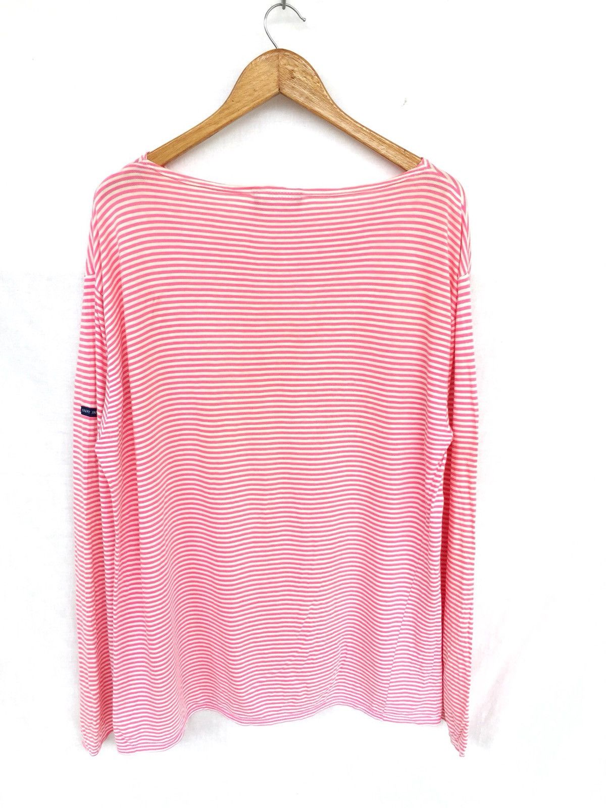 Saint James 90s Saint James Ouessant Tulip Border Stripe Shirt Size US L / EU 52-54 / 3 - 6 Thumbnail