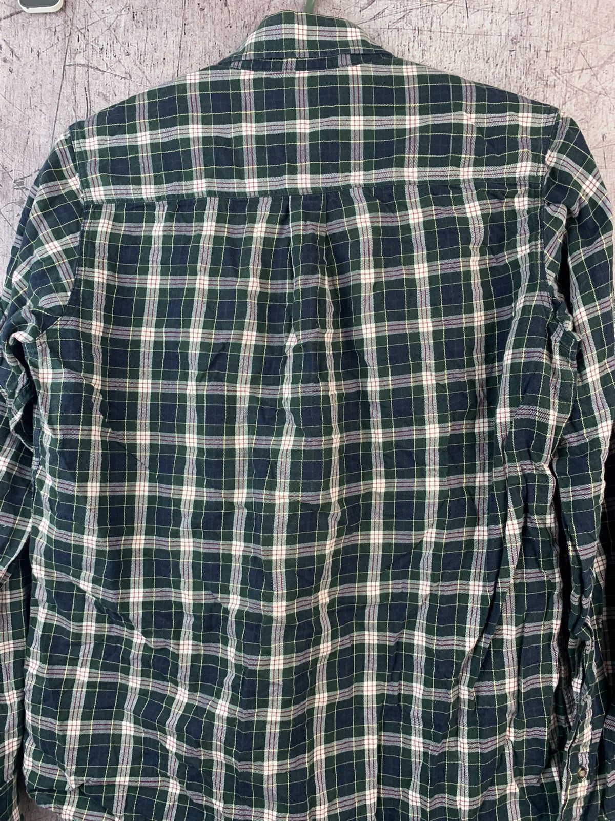 Flannel × Vintage Vintage Flannel Plaid Shirt Travis Style Size US L / EU 52-54 / 3 - 4 Thumbnail