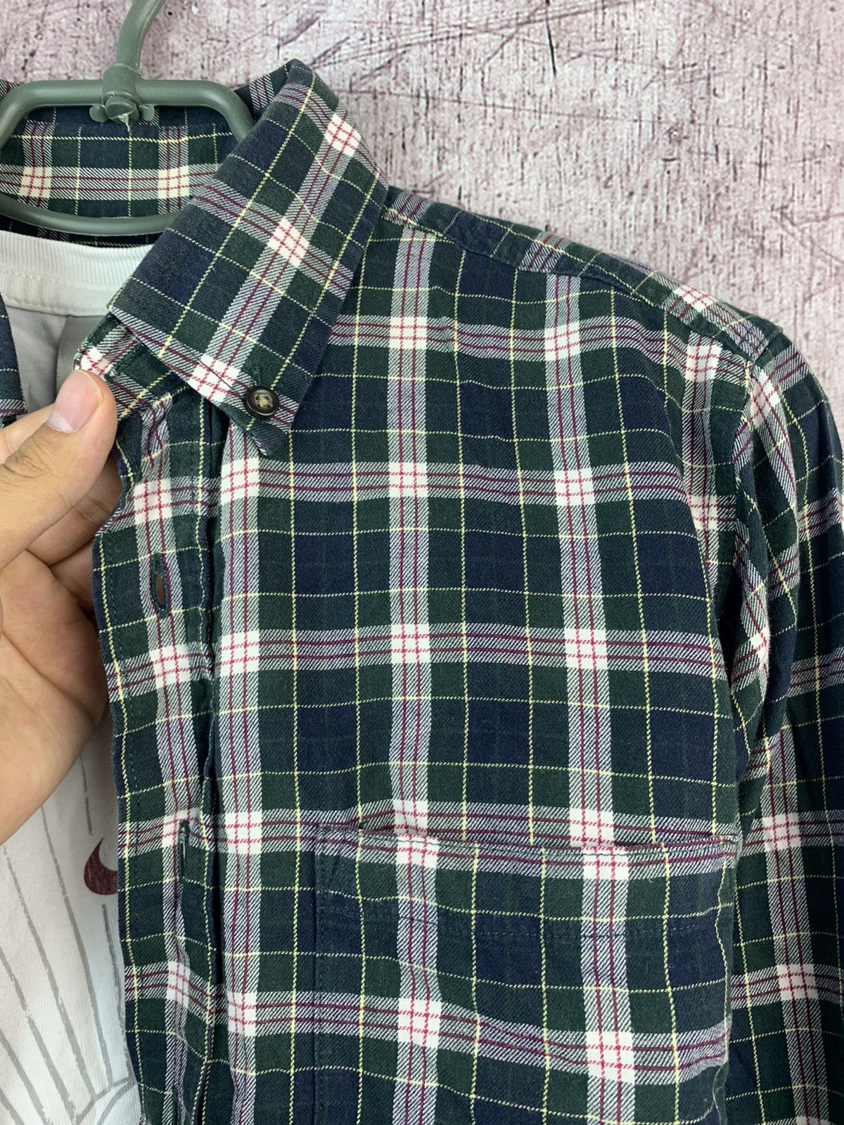 Flannel × Vintage Vintage Flannel Plaid Shirt Travis Style Size US L / EU 52-54 / 3 - 5 Thumbnail