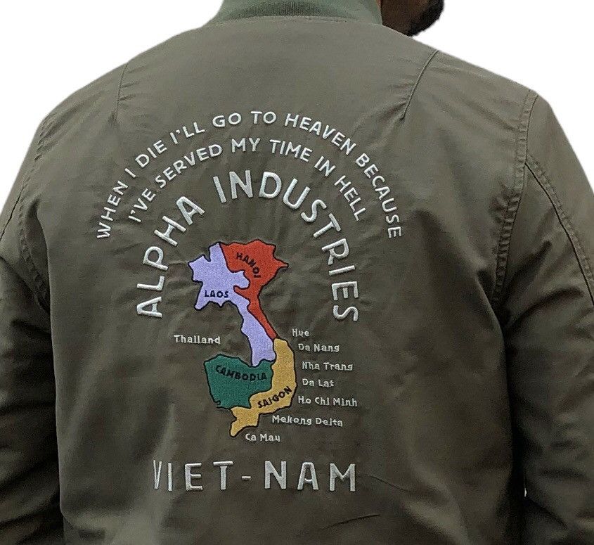 Alpha Industries Alpha Industries Men's Souvenir MA-1 Flight Jacket Size US M / EU 48-50 / 2 - 6 Thumbnail