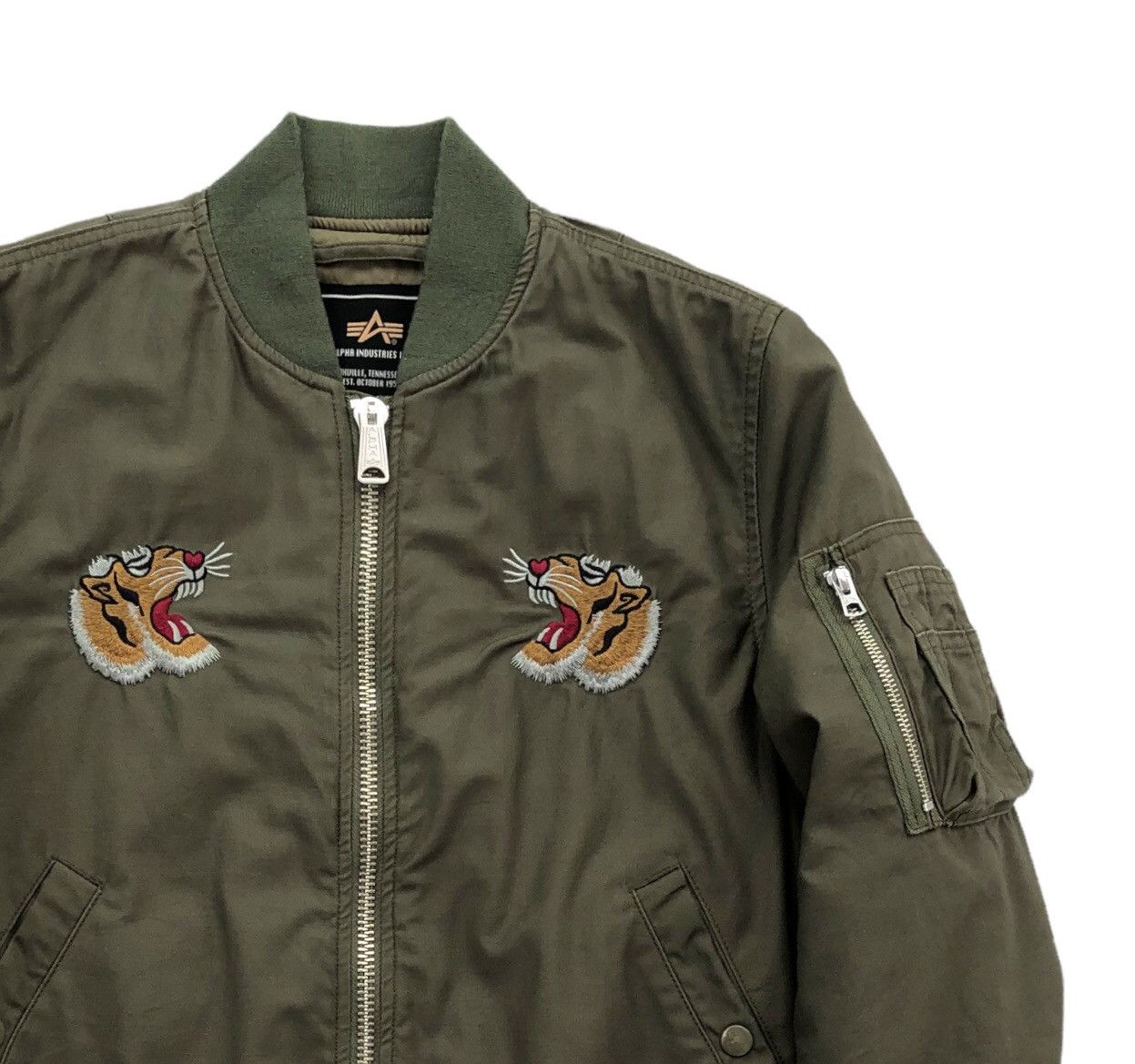 Alpha Industries Alpha Industries Men's Souvenir MA-1 Flight Jacket Size US M / EU 48-50 / 2 - 10 Thumbnail