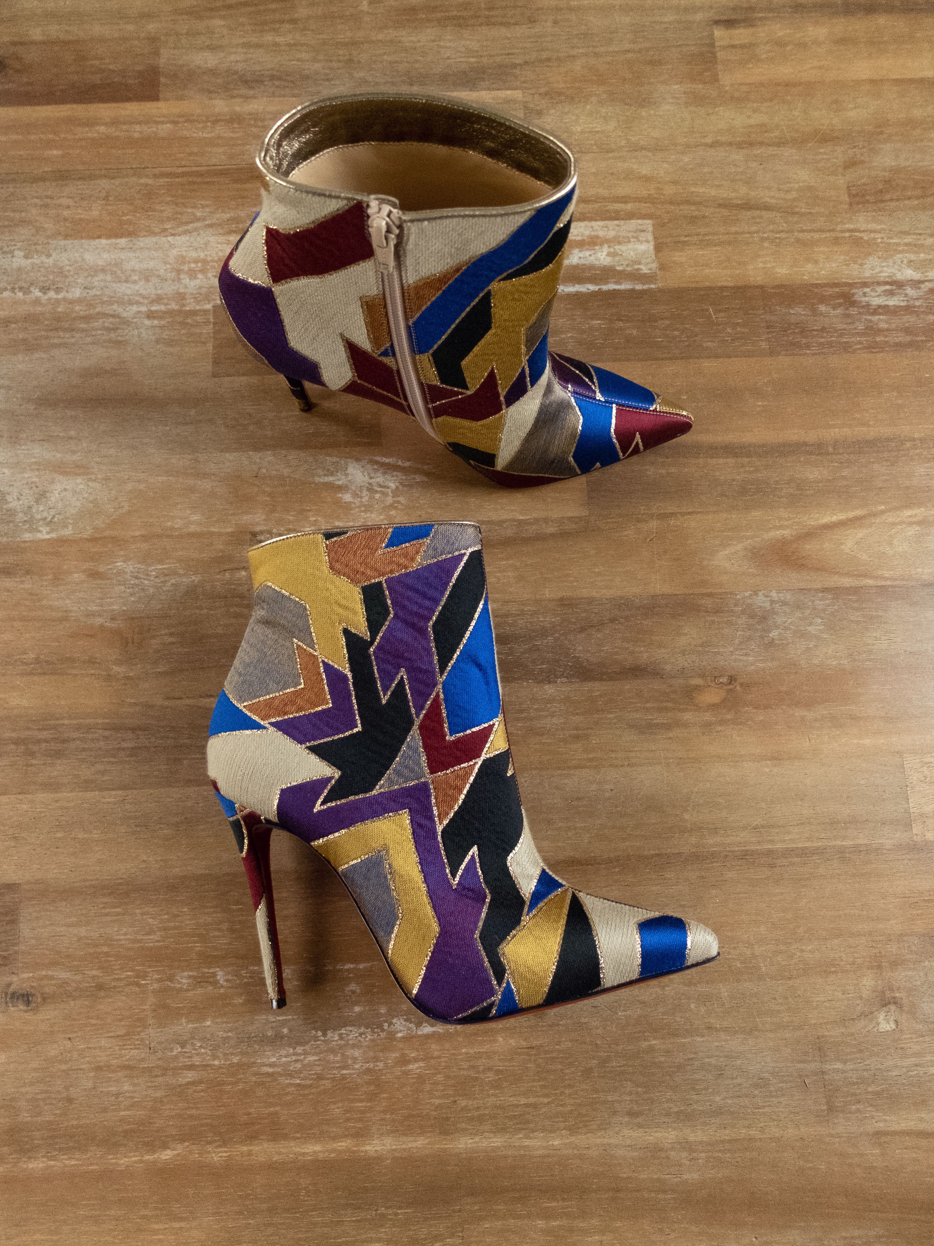 Christian Louboutin CHRISTIAN LOUBOUTIN So Kate Booty geometric ankle boots 9 39 Size US 9 / IT 39 - 1 Thumbnail
