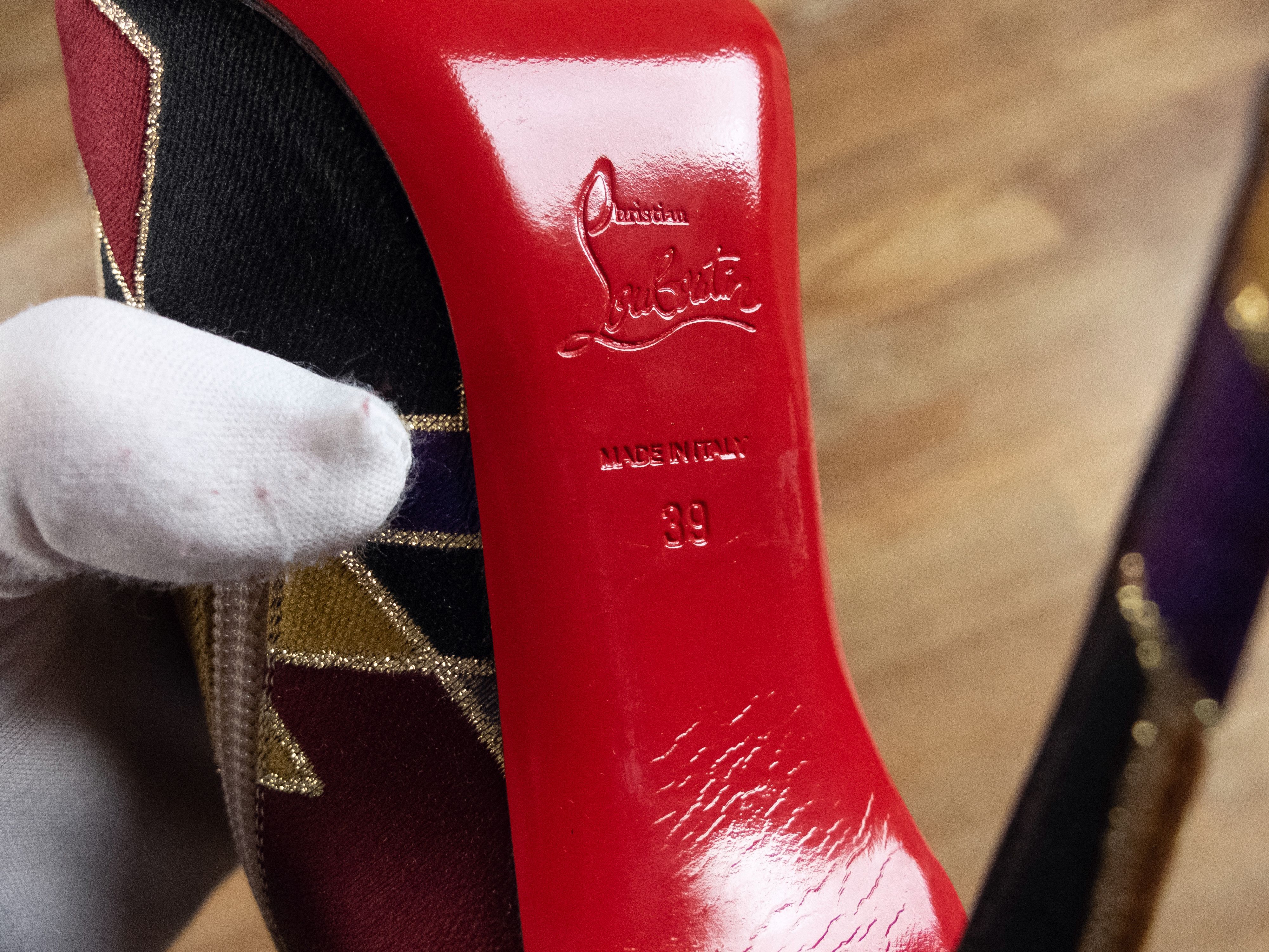 Christian Louboutin CHRISTIAN LOUBOUTIN So Kate Booty geometric ankle boots 9 39 Size US 9 / IT 39 - 8 Thumbnail