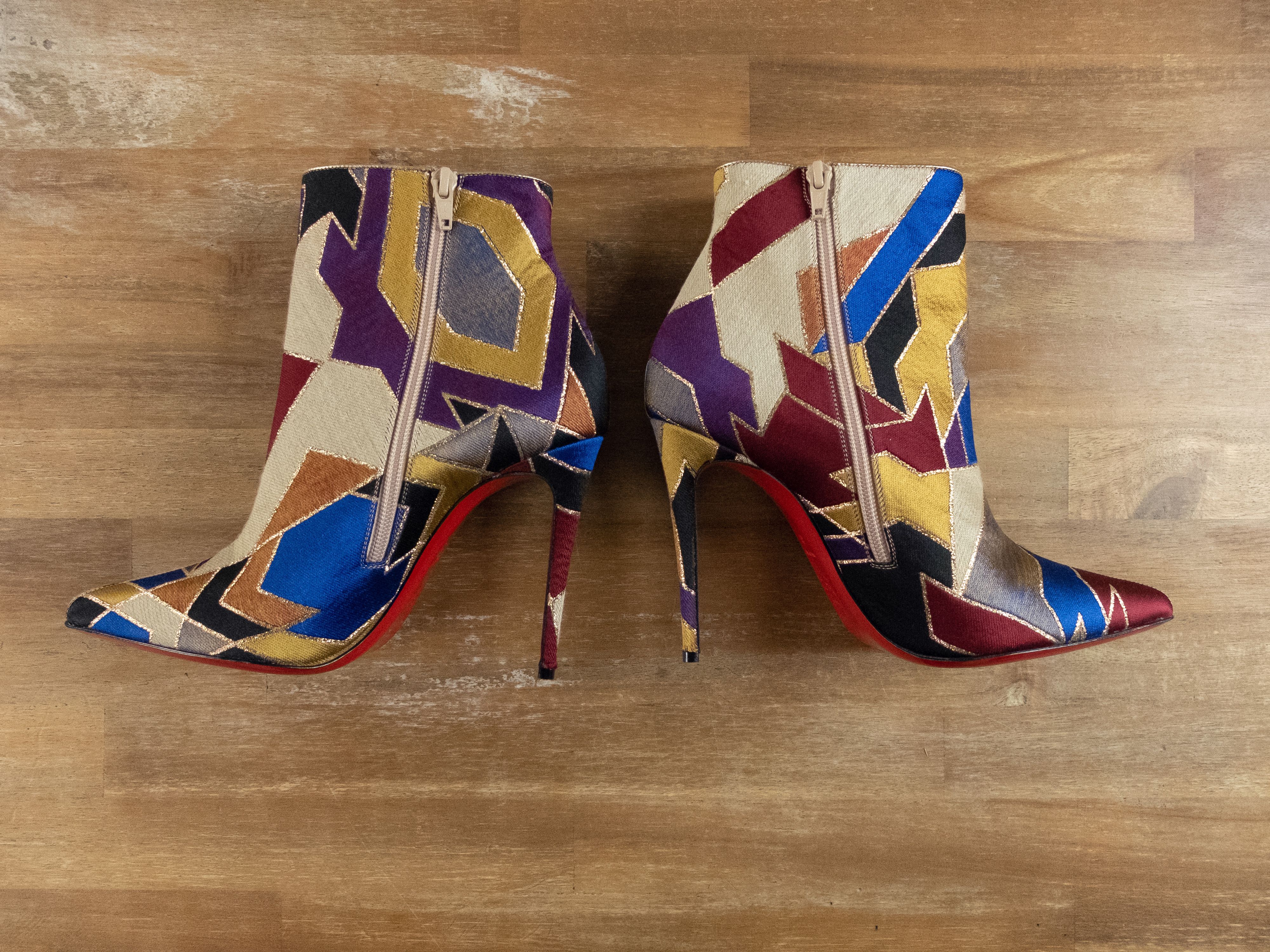 Christian Louboutin CHRISTIAN LOUBOUTIN So Kate Booty geometric ankle boots 9 39 Size US 9 / IT 39 - 5 Thumbnail