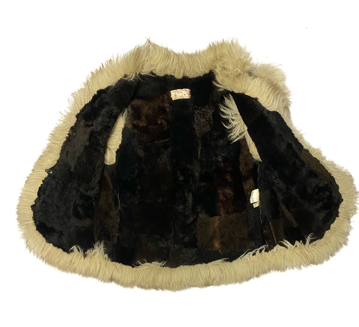 Leather Vintage Patchwork Leather Fur Vest Size US S / EU 44-46 / 1 - 4 Thumbnail