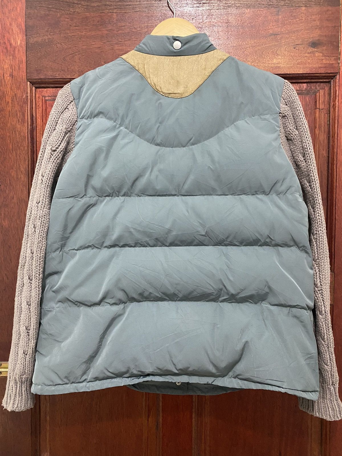Jun Takahashi Undercover Jun Takahashi Puffer Jacket Knitted Sleeve Design Size L / US 10 / IT 46 - 2 Thumbnail