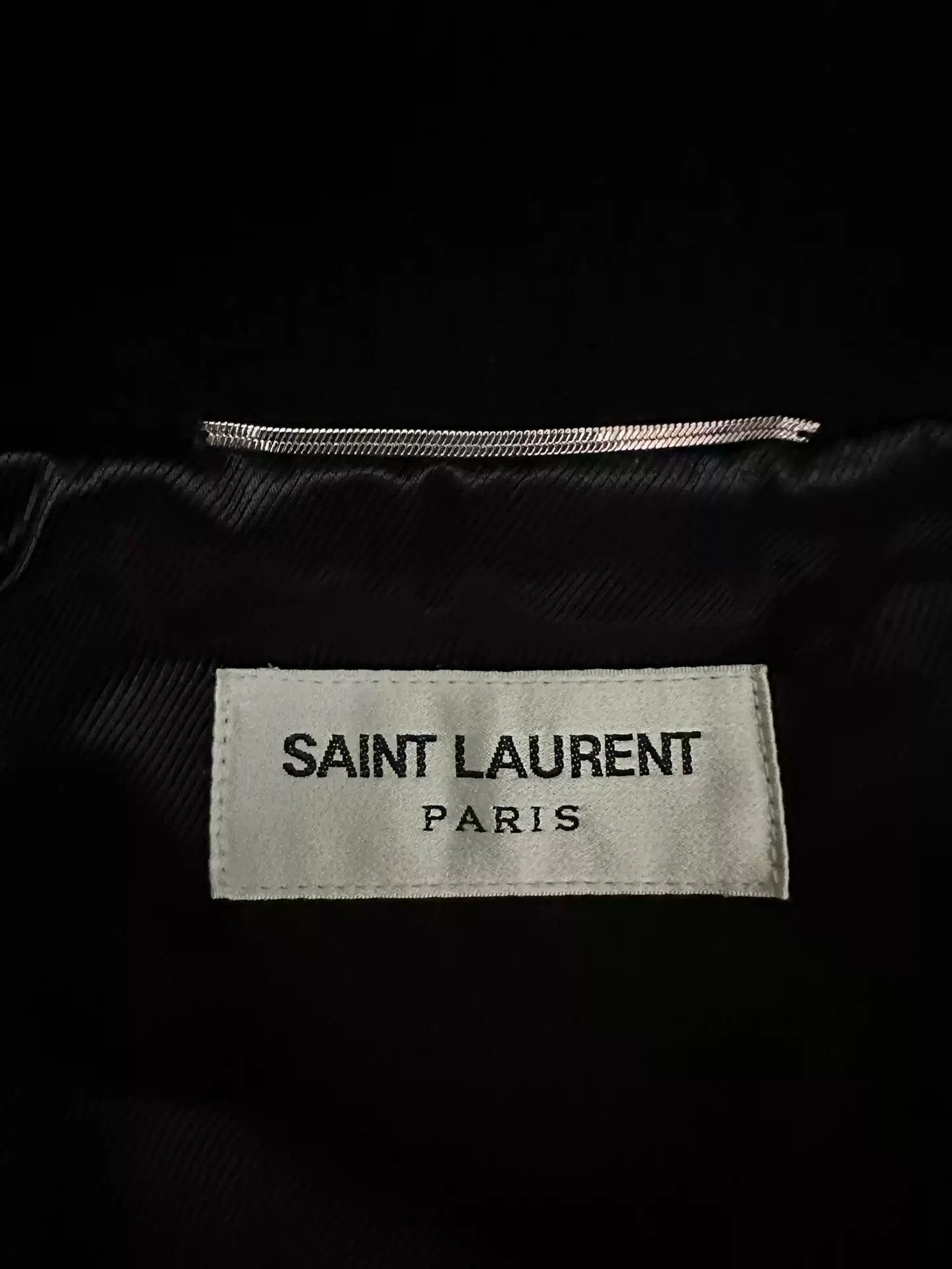 Saint Laurent Paris Saint Laurent 19Fw Velvet Bomber Jacket Size 48 Size US M / EU 48-50 / 2 - 4 Thumbnail