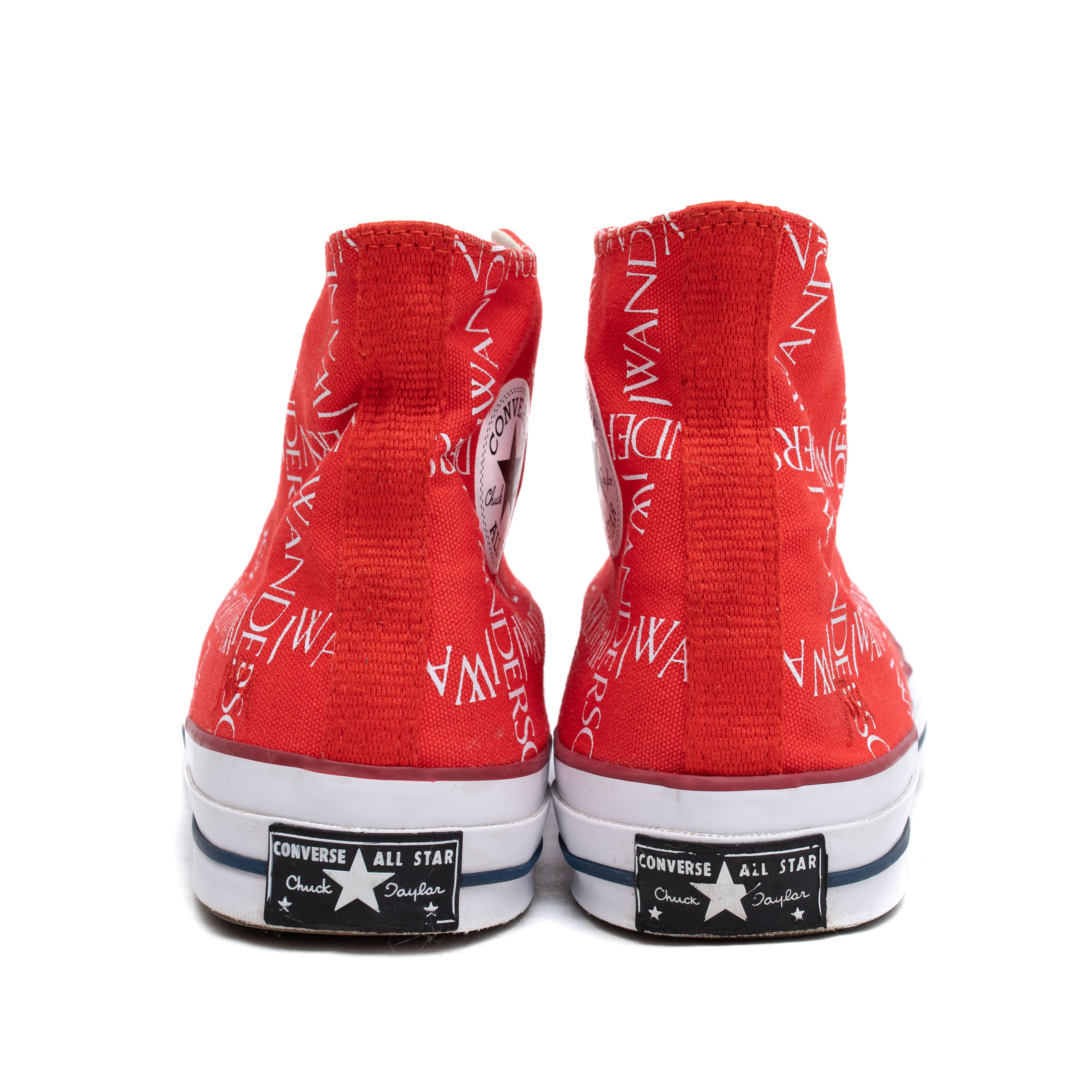 Converse × JW Anderson CONVERSE X JW ANDERSON Chuck Taylor High Red Size US 12 / EU 45 - 6 Thumbnail