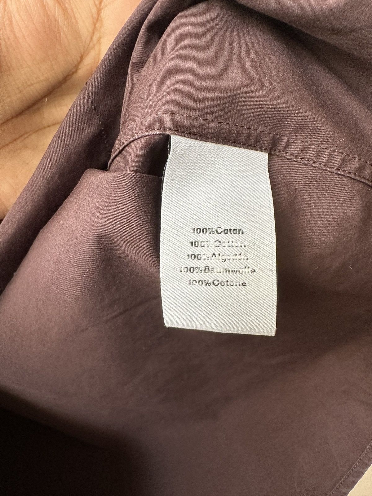 Hermes Hermes Multi Pocket Cotton Button Up Size US L / EU 52-54 / 3 - 4 Thumbnail