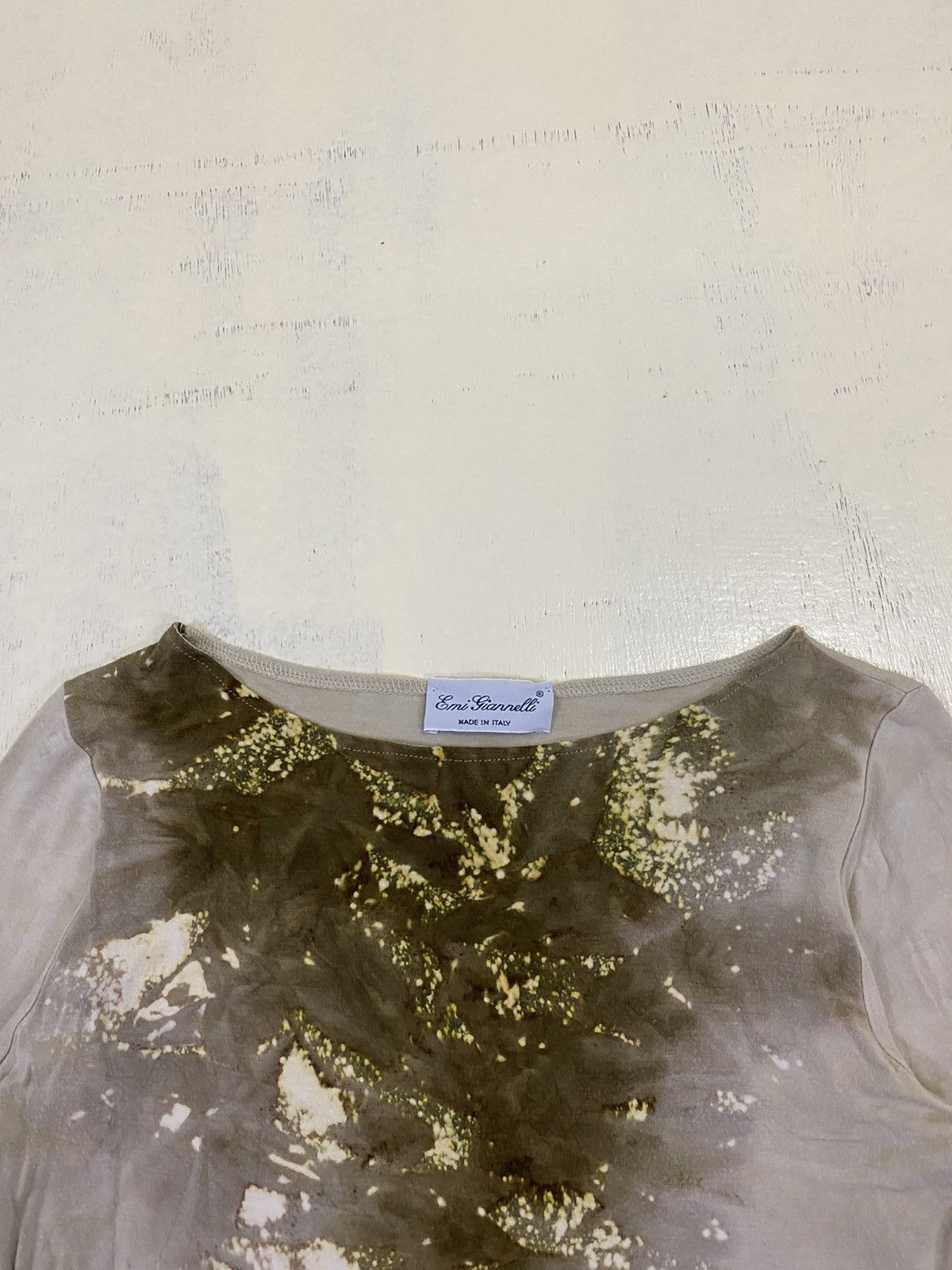Calugi e Gianelli Emi Giannelli Bleached Shirt Size XS / US 0-2 / IT 36-38 - 7 Thumbnail