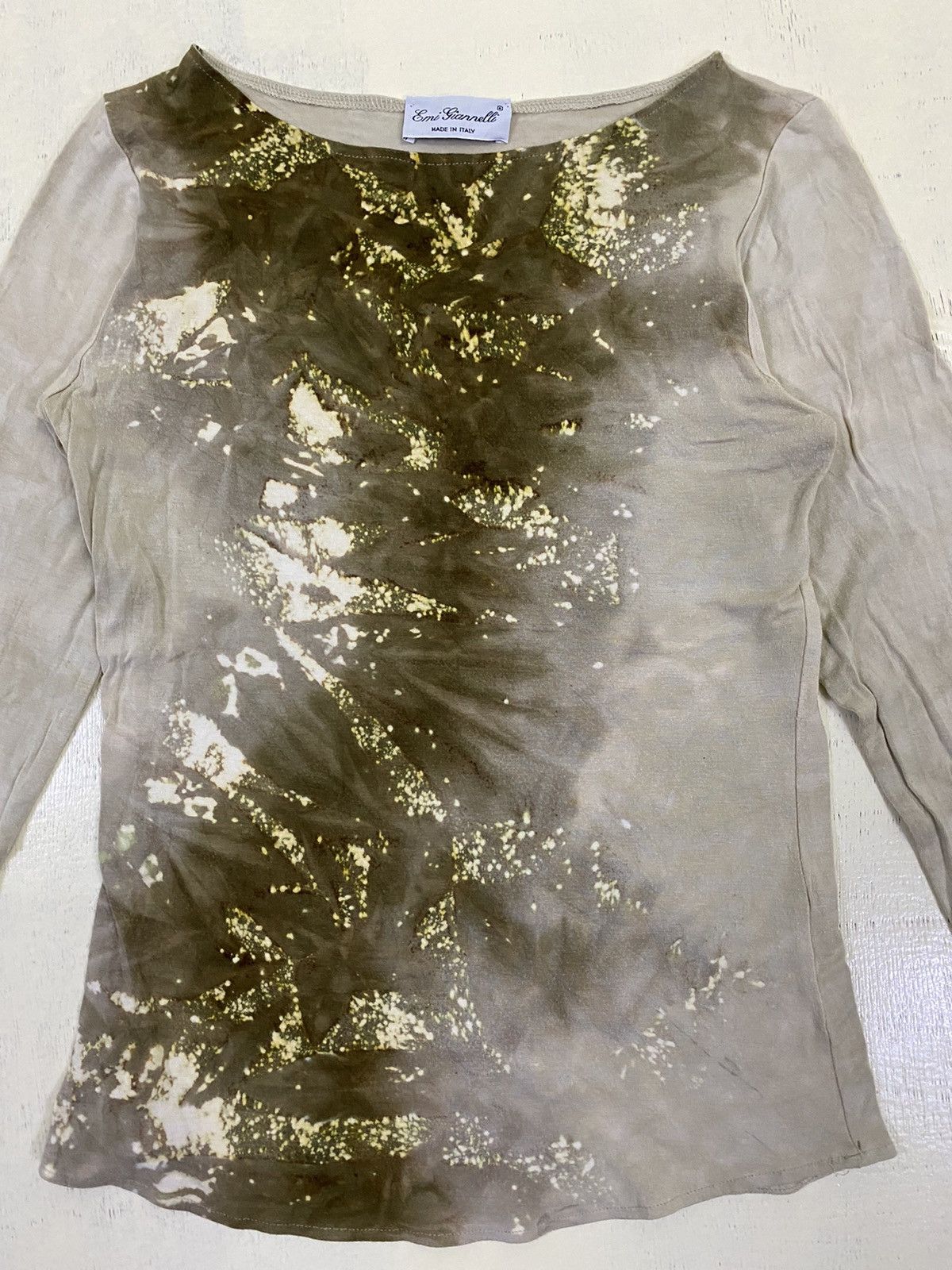 Calugi e Gianelli Emi Giannelli Bleached Shirt Size XS / US 0-2 / IT 36-38 - 3 Thumbnail