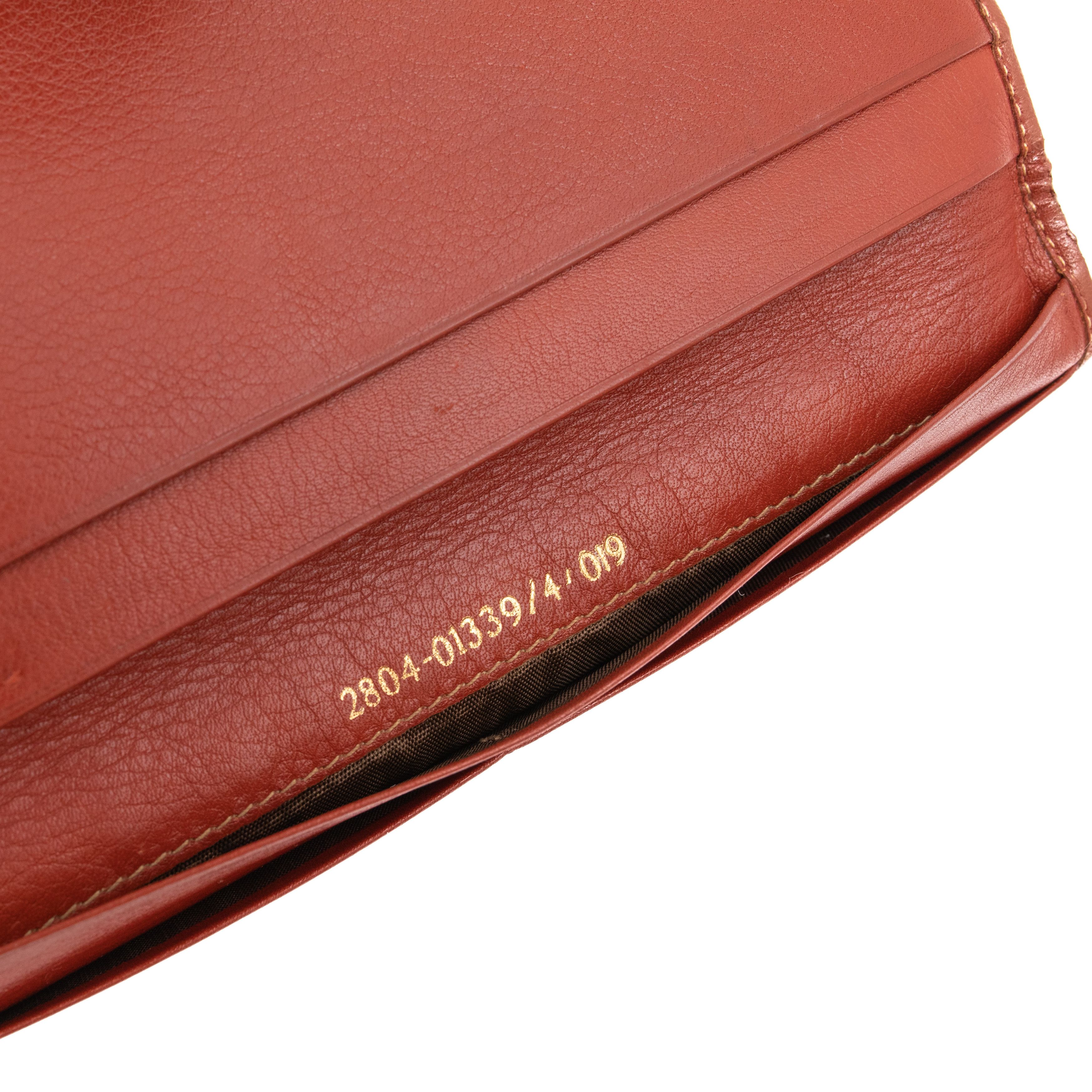 Fendi FENDI Vintage Trifold FF Logo Wallet Black / Brown Size ONE SIZE - 7 Thumbnail