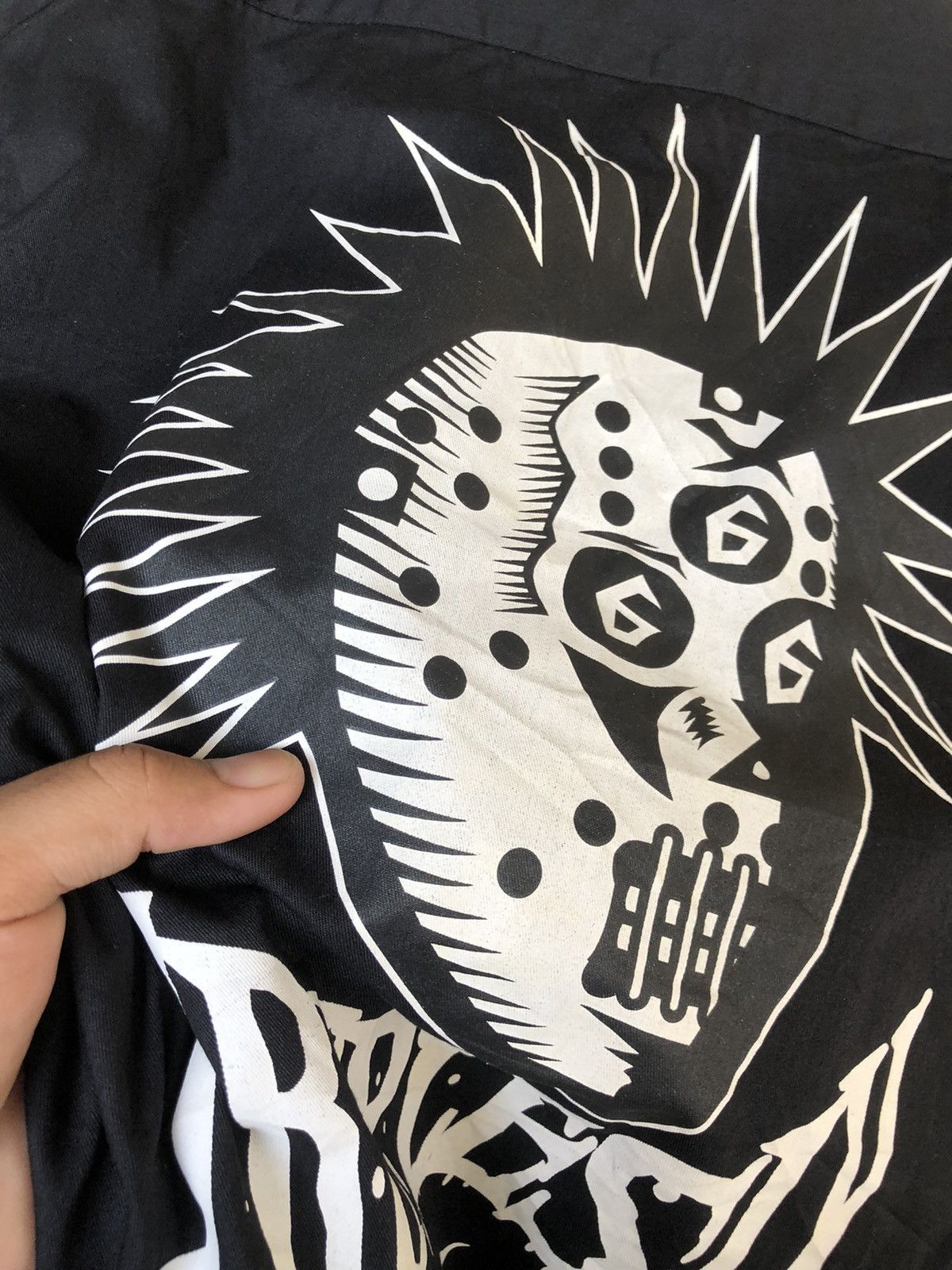 Japanese Brand Rare❗️Triplesix Punk Drunkers Wrestling of Darkness Shirt Size US XL / EU 56 / 4 - 14 Thumbnail
