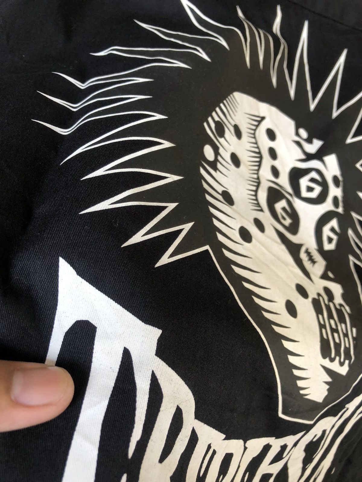 Japanese Brand Rare❗️Triplesix Punk Drunkers Wrestling of Darkness Shirt Size US XL / EU 56 / 4 - 13 Thumbnail