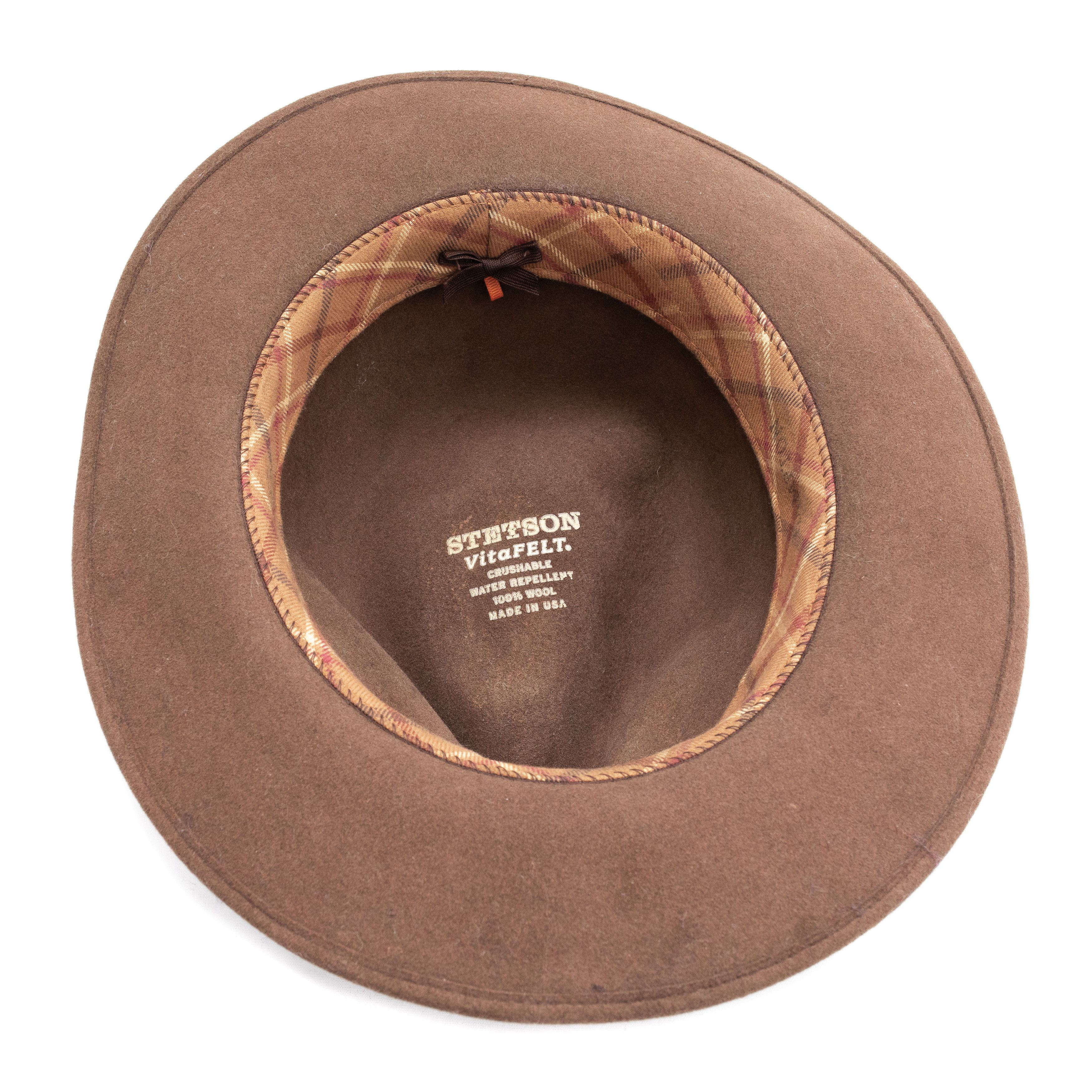 Stetson STETSON VitaFelt Traveller Hampton Hat Beige Size ONE SIZE - 5 Thumbnail