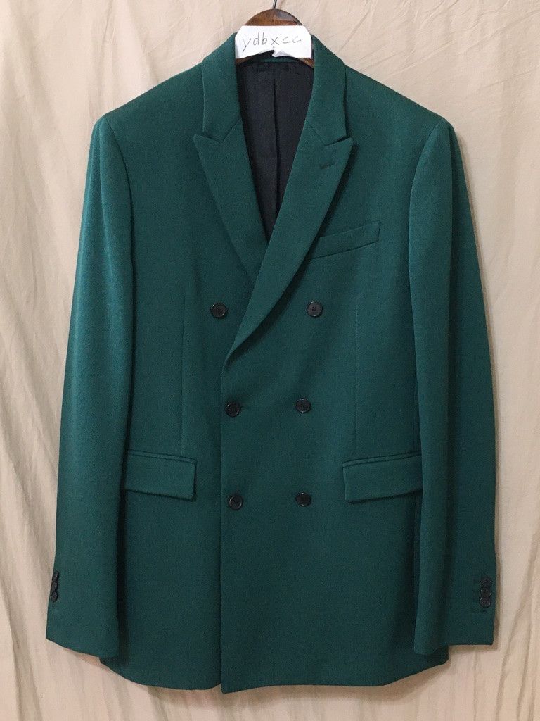 Calvin Klein 205W39NYC FW17 CLASSIC DB BLAZER FOREST GREEN Size US M / EU 48-50 / 2 - 1 Thumbnail