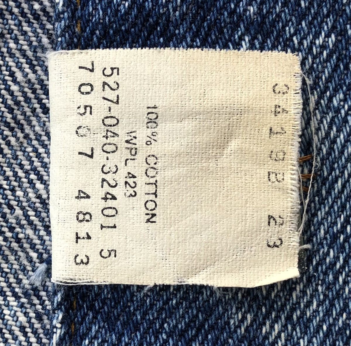 Levi's Vintage 80s Levis Trucker Jacket Made In USA 🇺🇸 Size US XL / EU 56 / 4 - 19 Thumbnail
